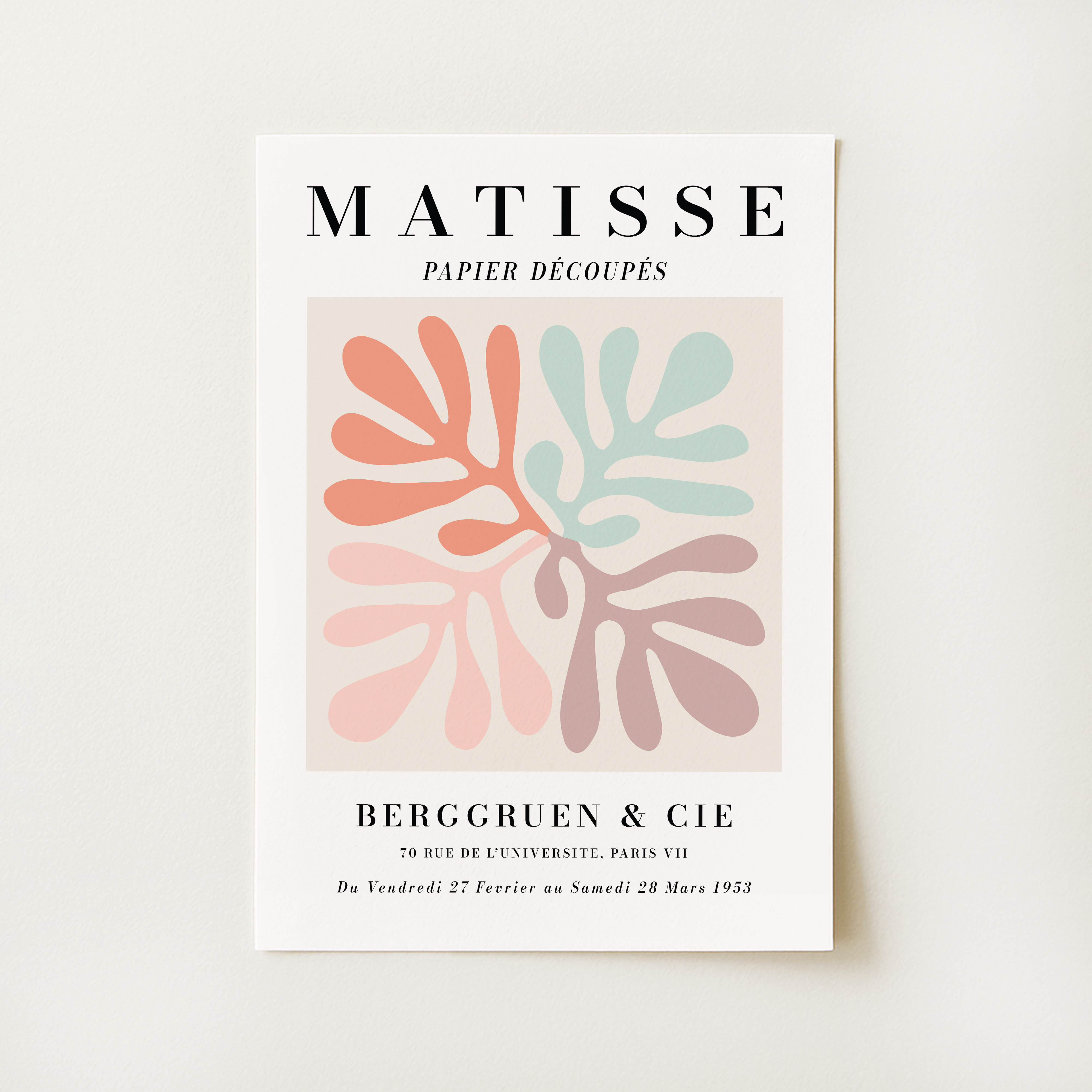 Matisse Exhibition Print