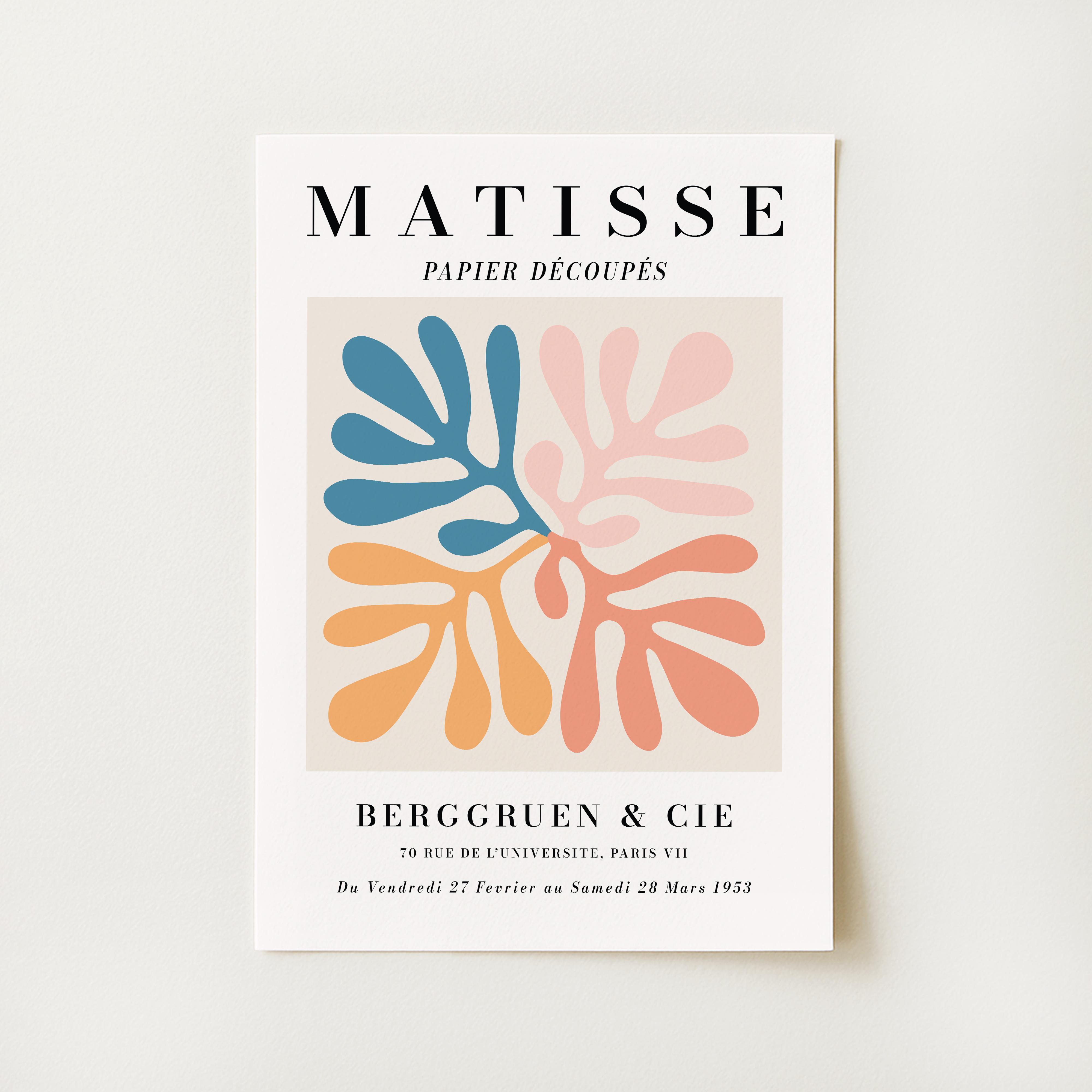 Matisse Exhibition Print