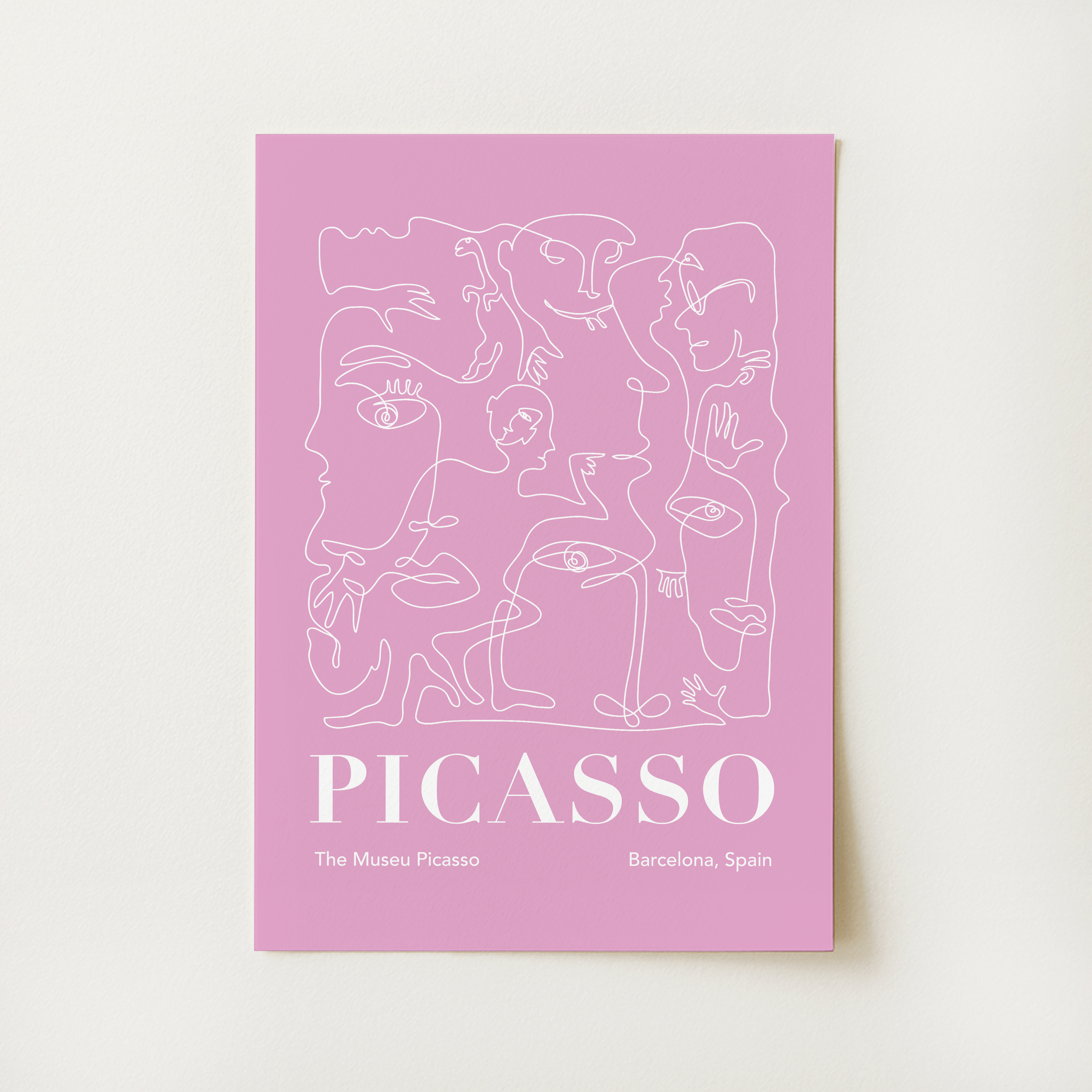 Picasso Line Drawing Print