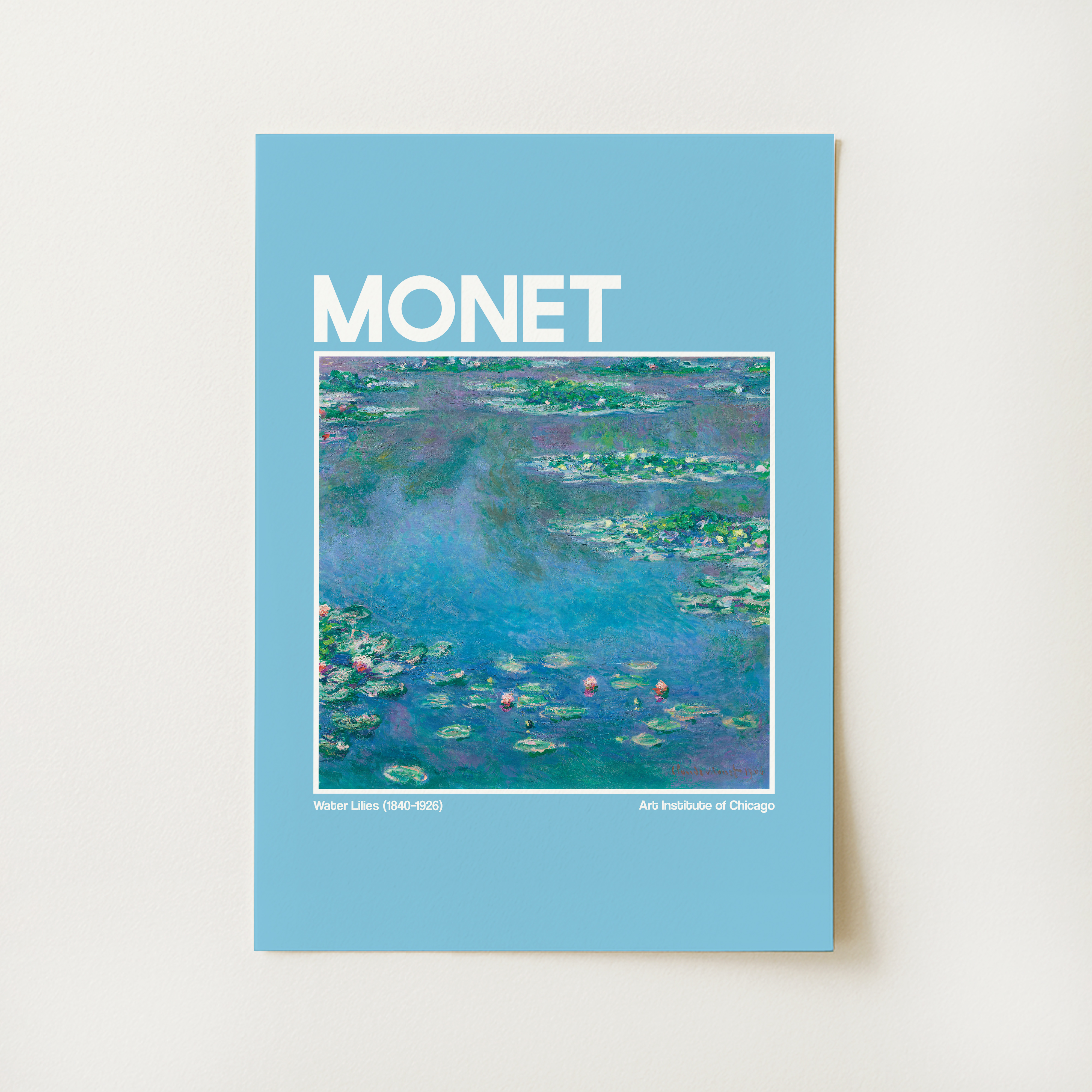 Monet Exhibition Print
