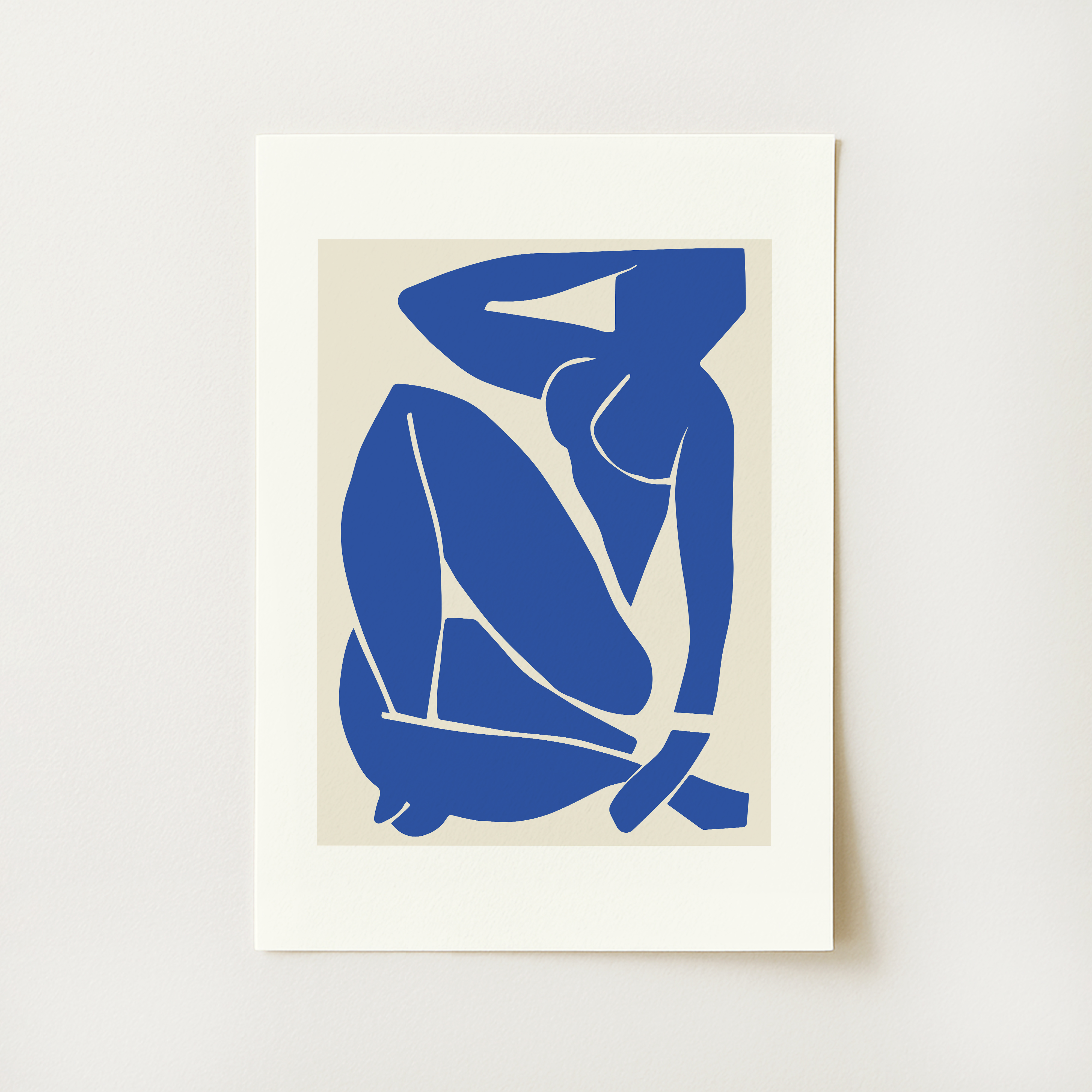 Matisse Exhibition Blue Nude Print