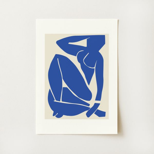 Matisse Exhibition Blue Nude Print