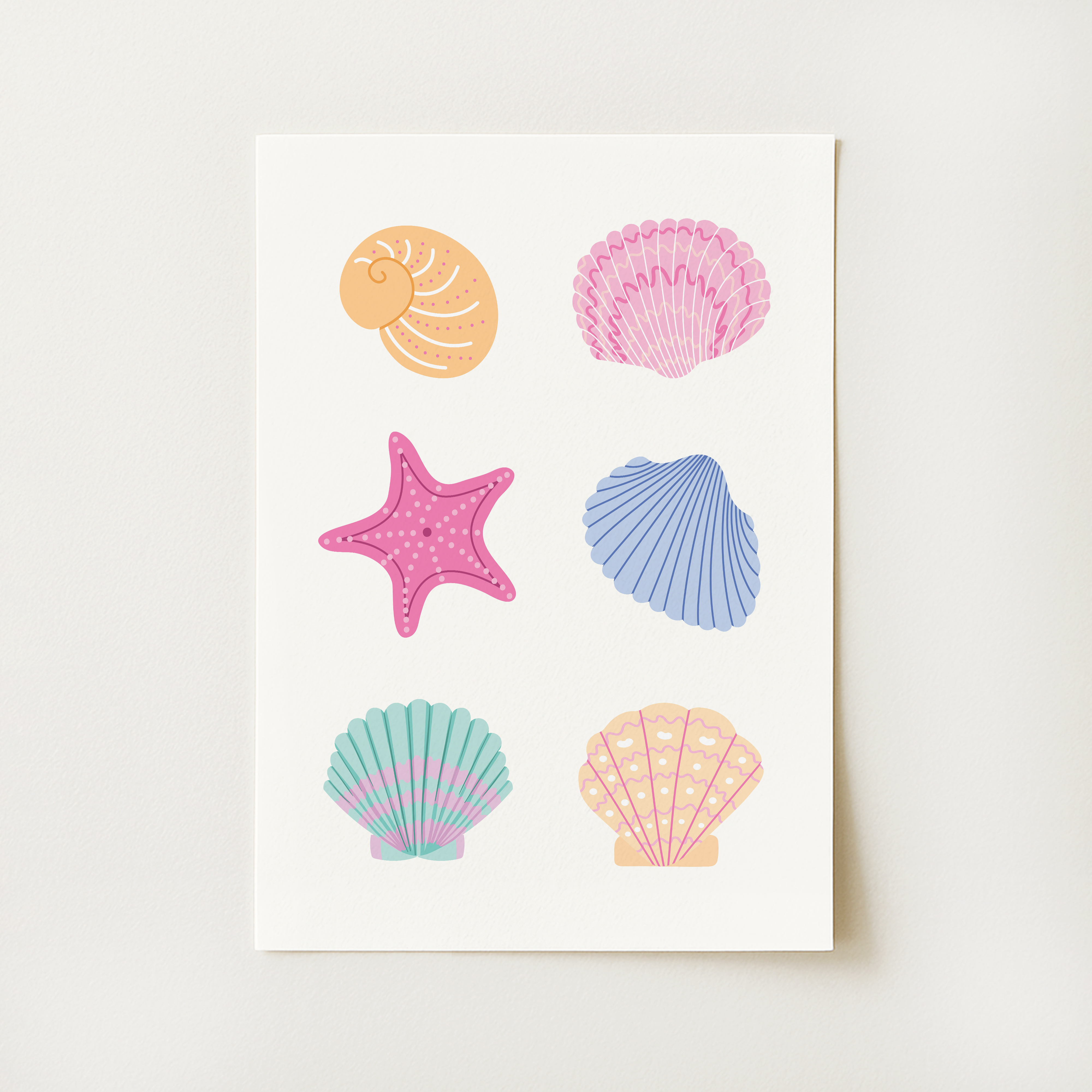 Seashells Print