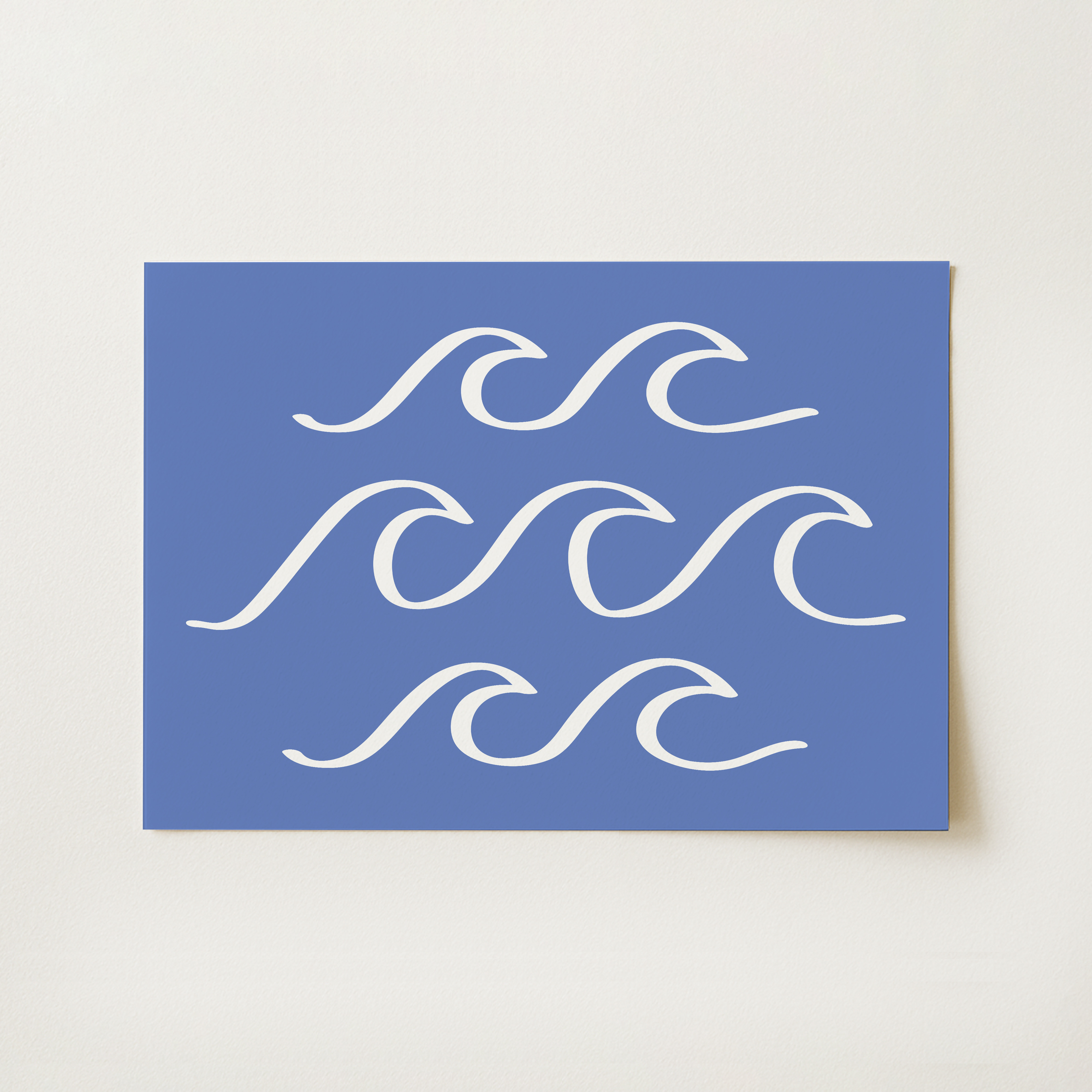 Waves Print