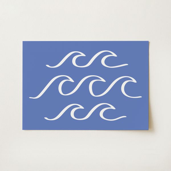 Waves Print