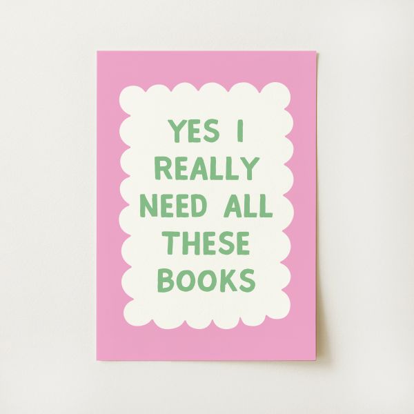 Book Lover Print