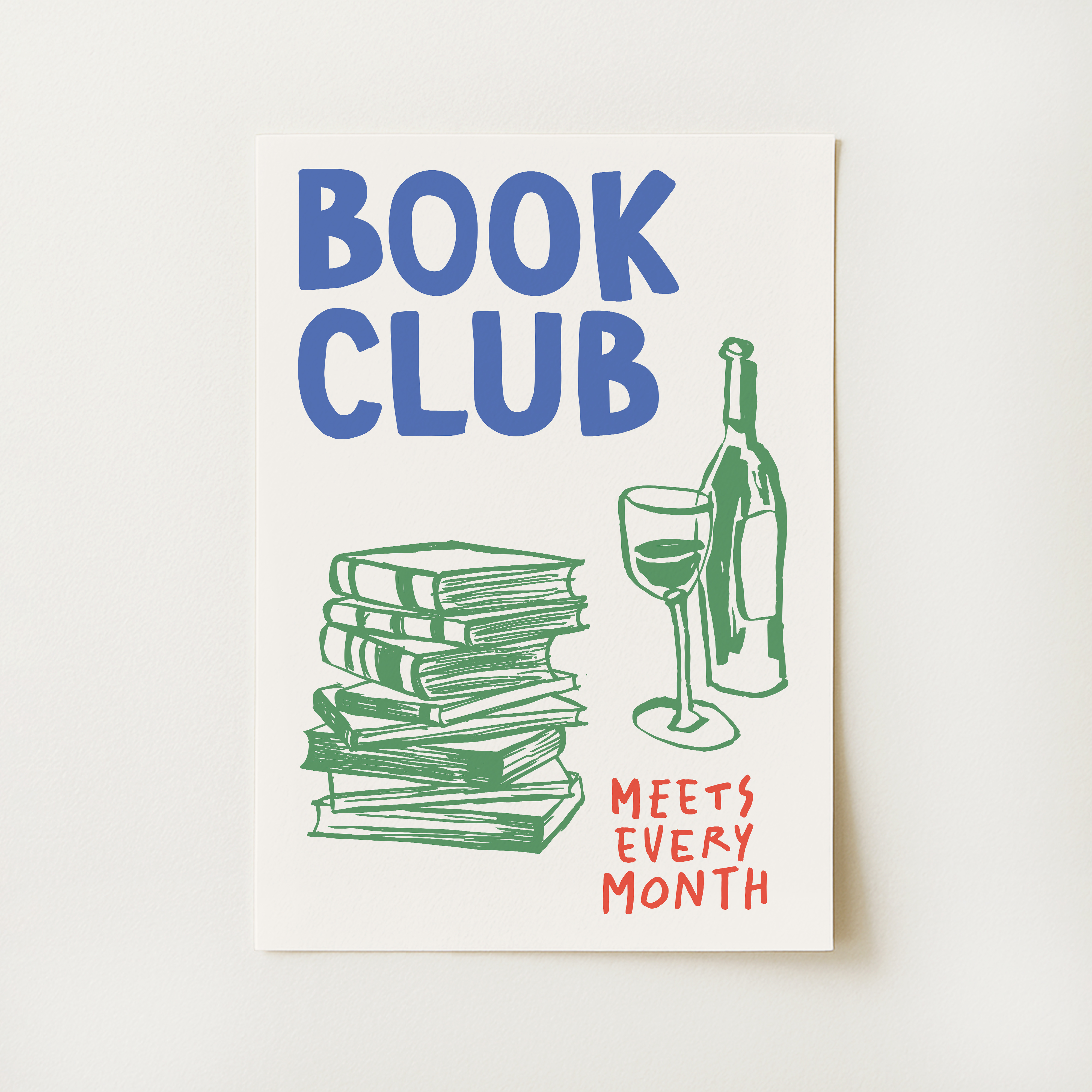Book Club Print