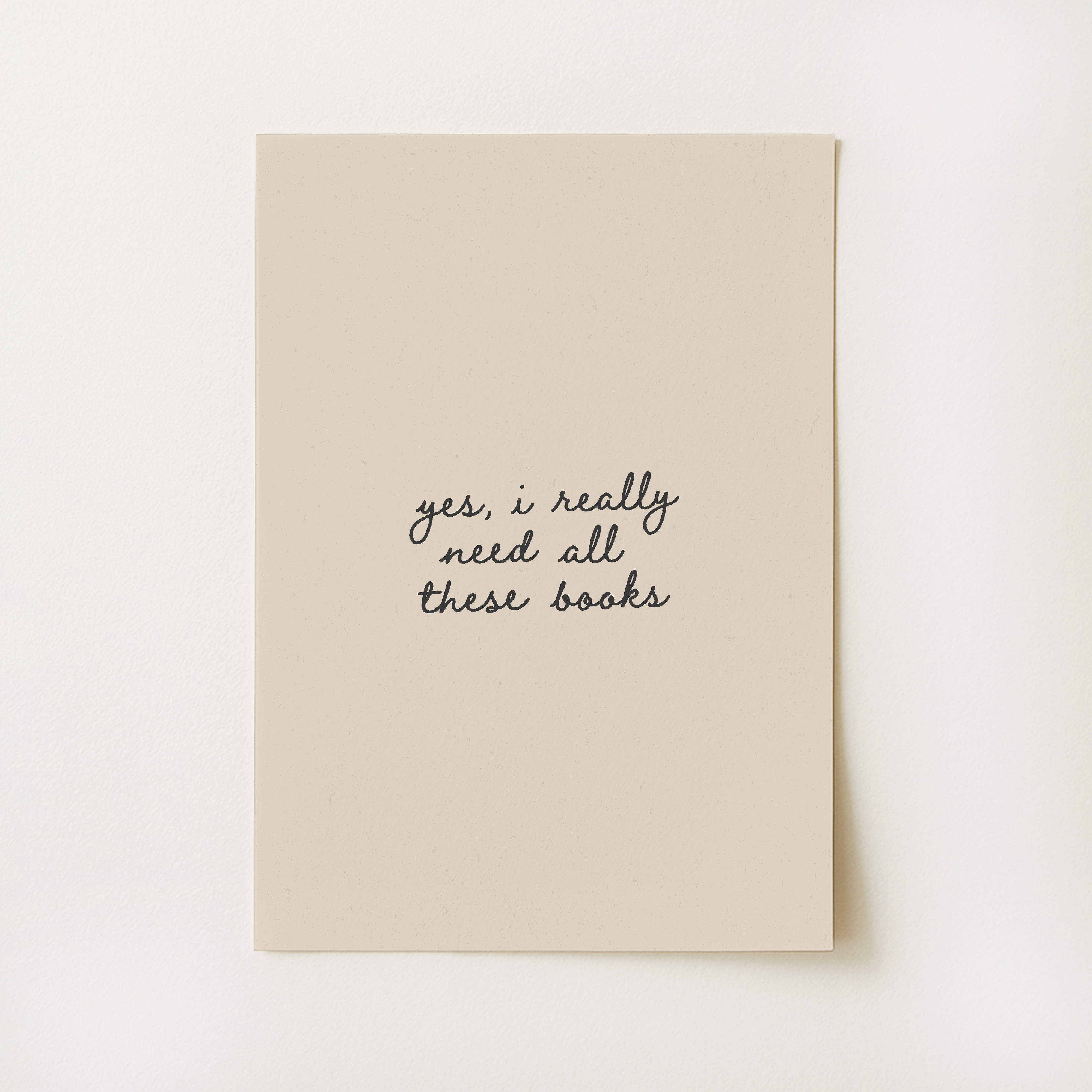 Book Lover Print