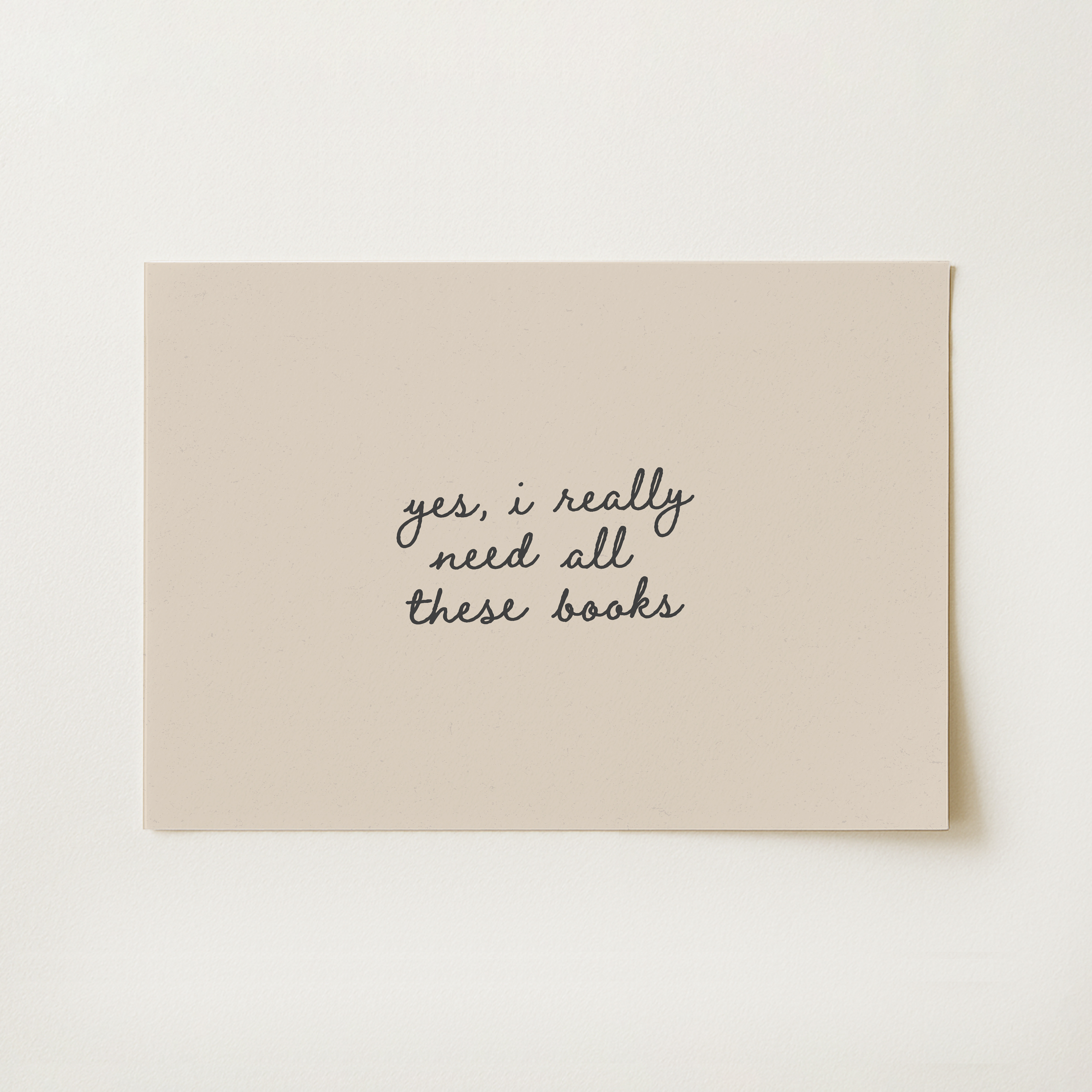 Book Lover Print