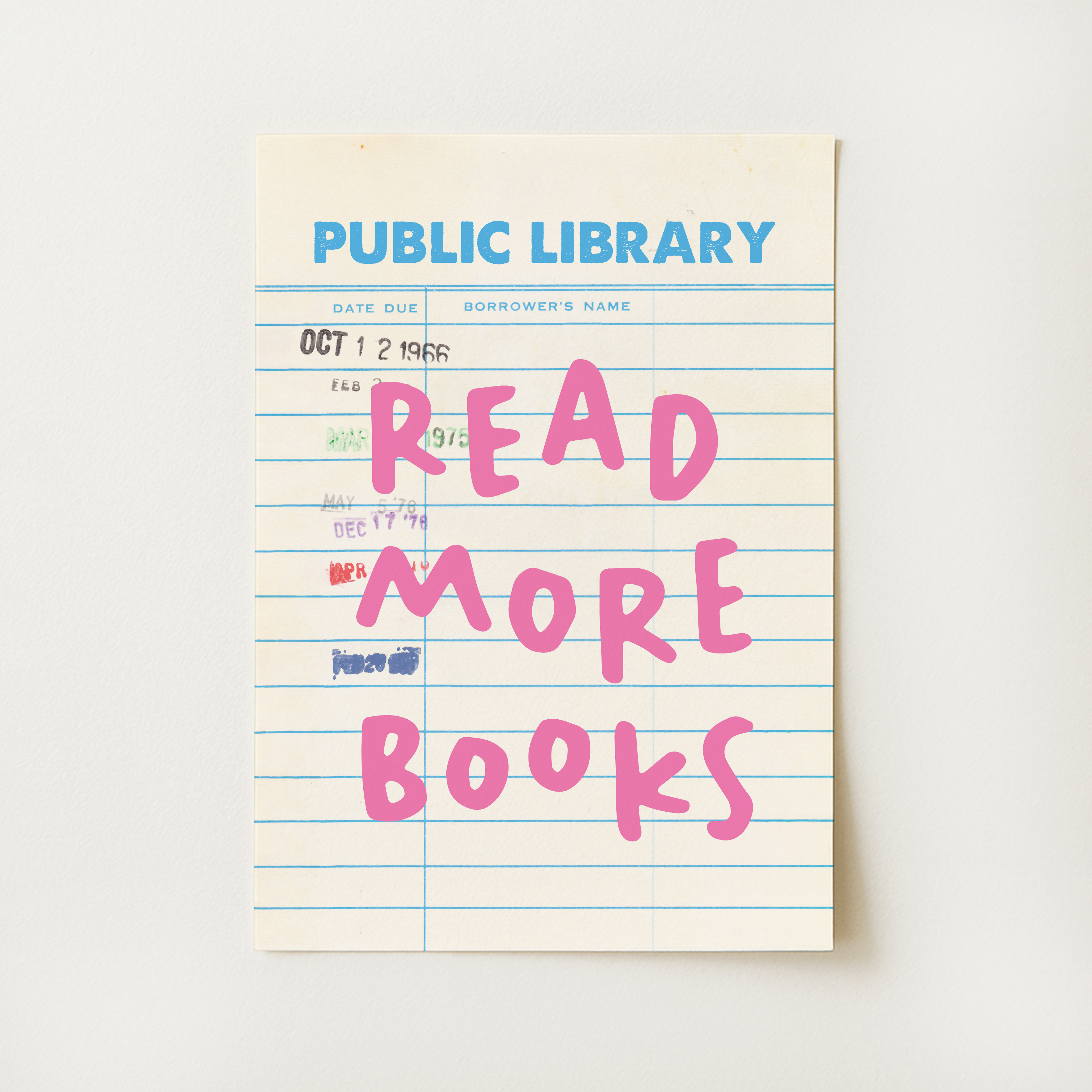 Book Lover Print