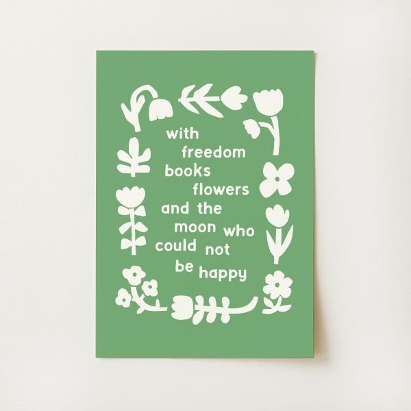 Reading Quote Print