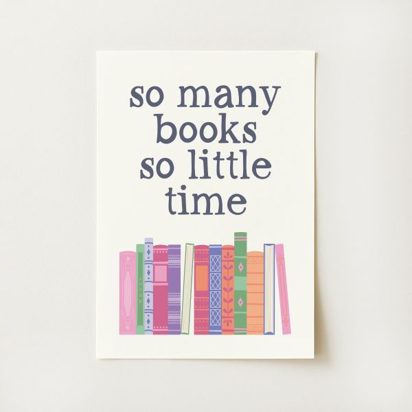 So Many Books Print