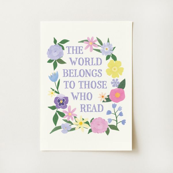 Reading Quote Print