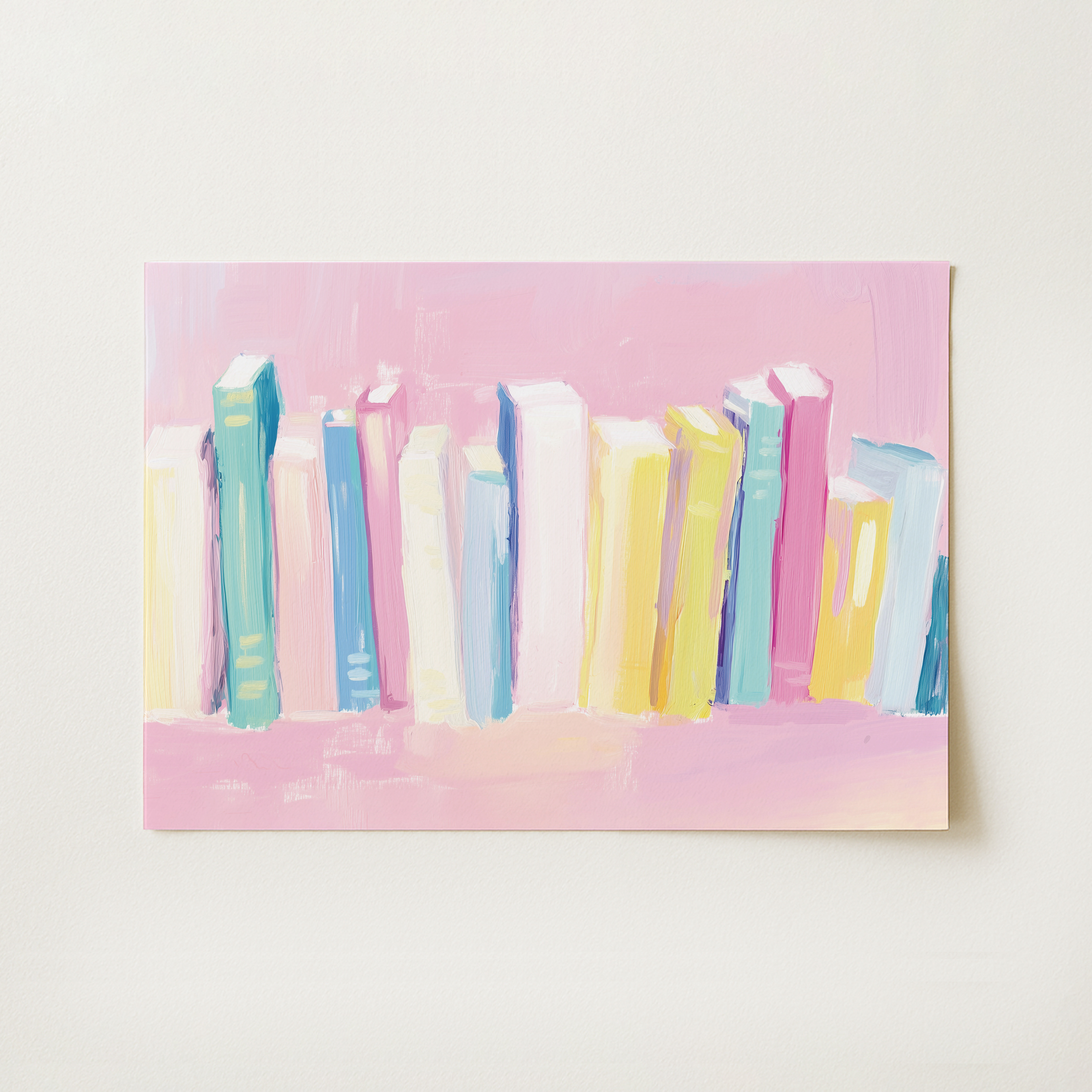 Row of Books Print