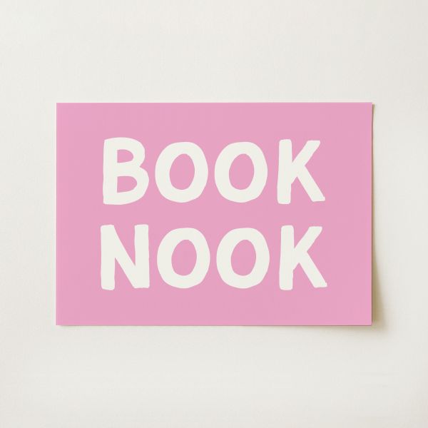 Book Nook Print