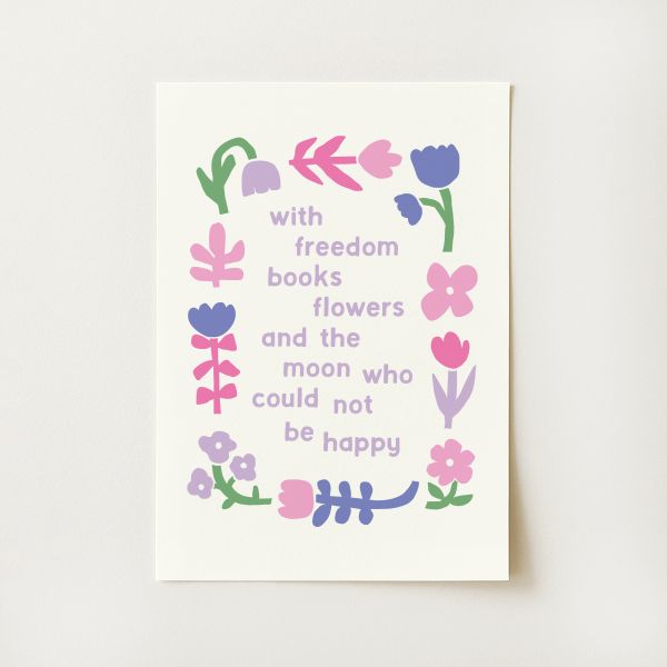 Reading Quote Print