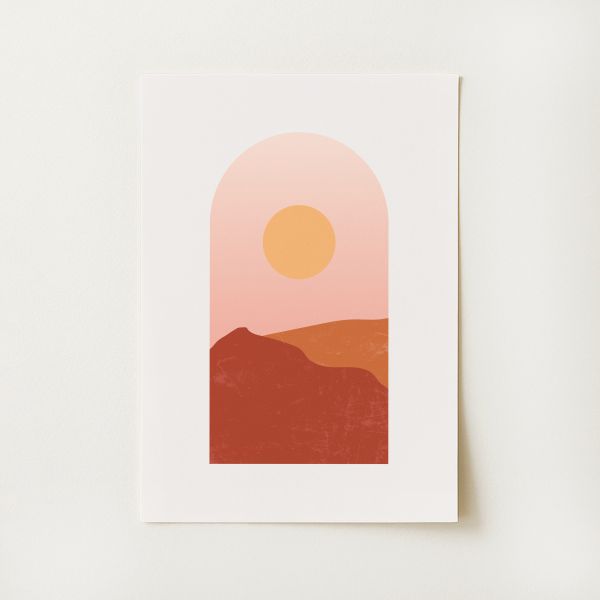 Desert Sun Print