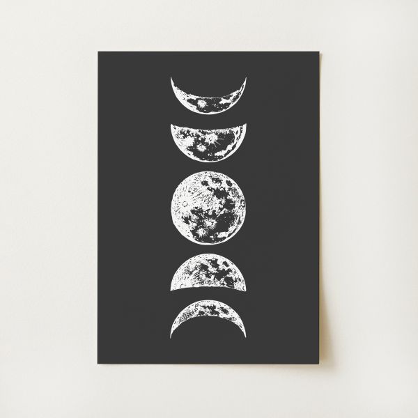 Moon Phase Print