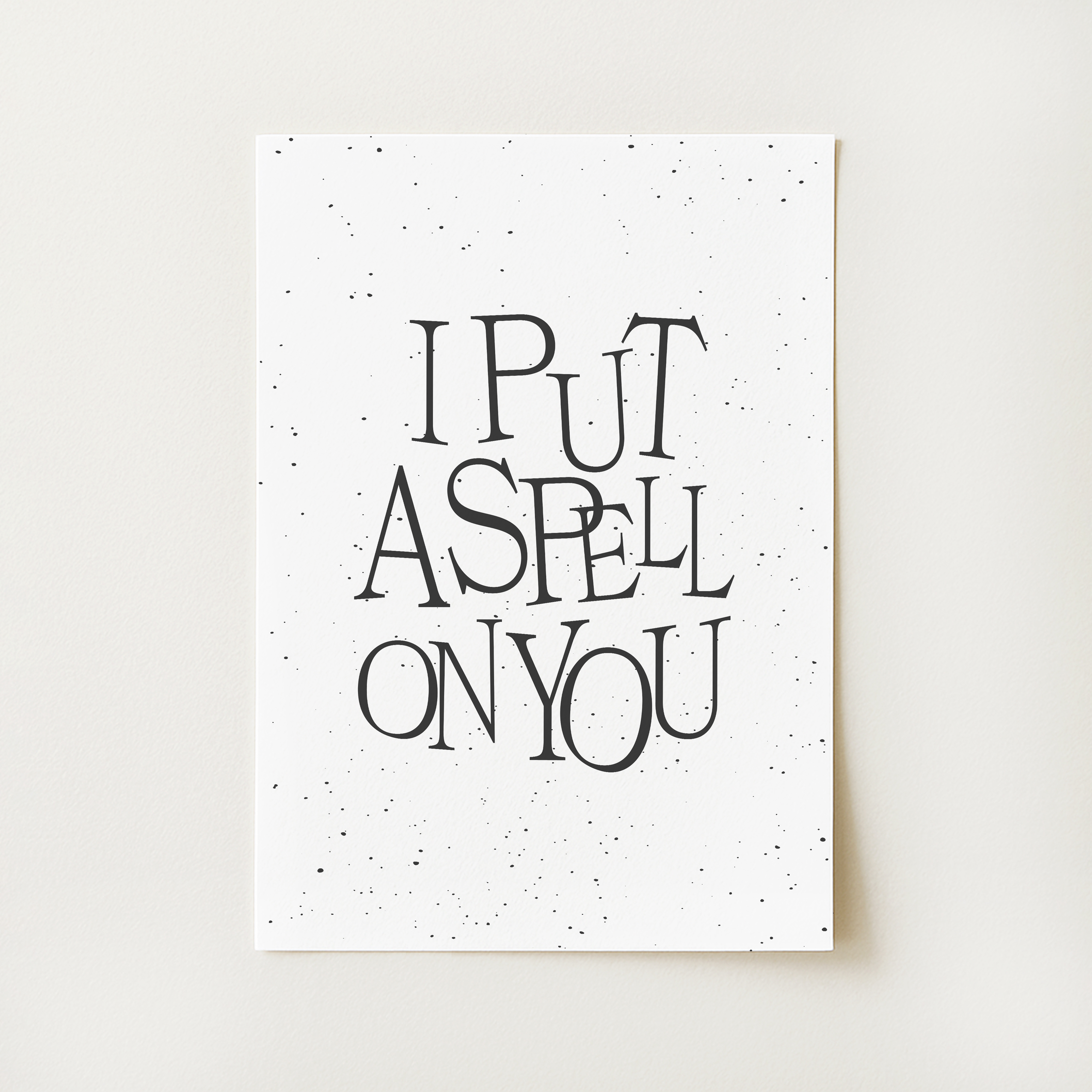 Spell Print