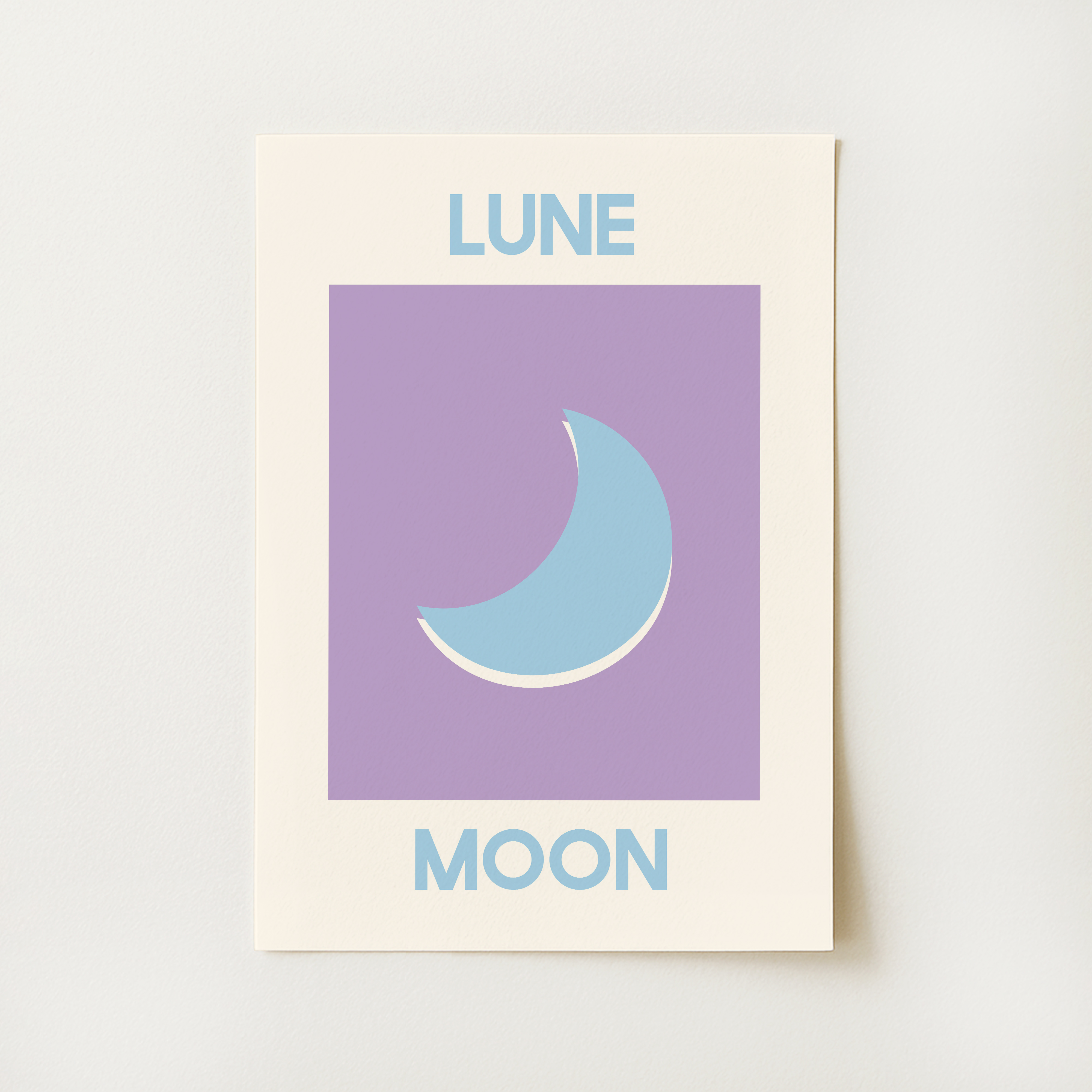 Lune Moon Print