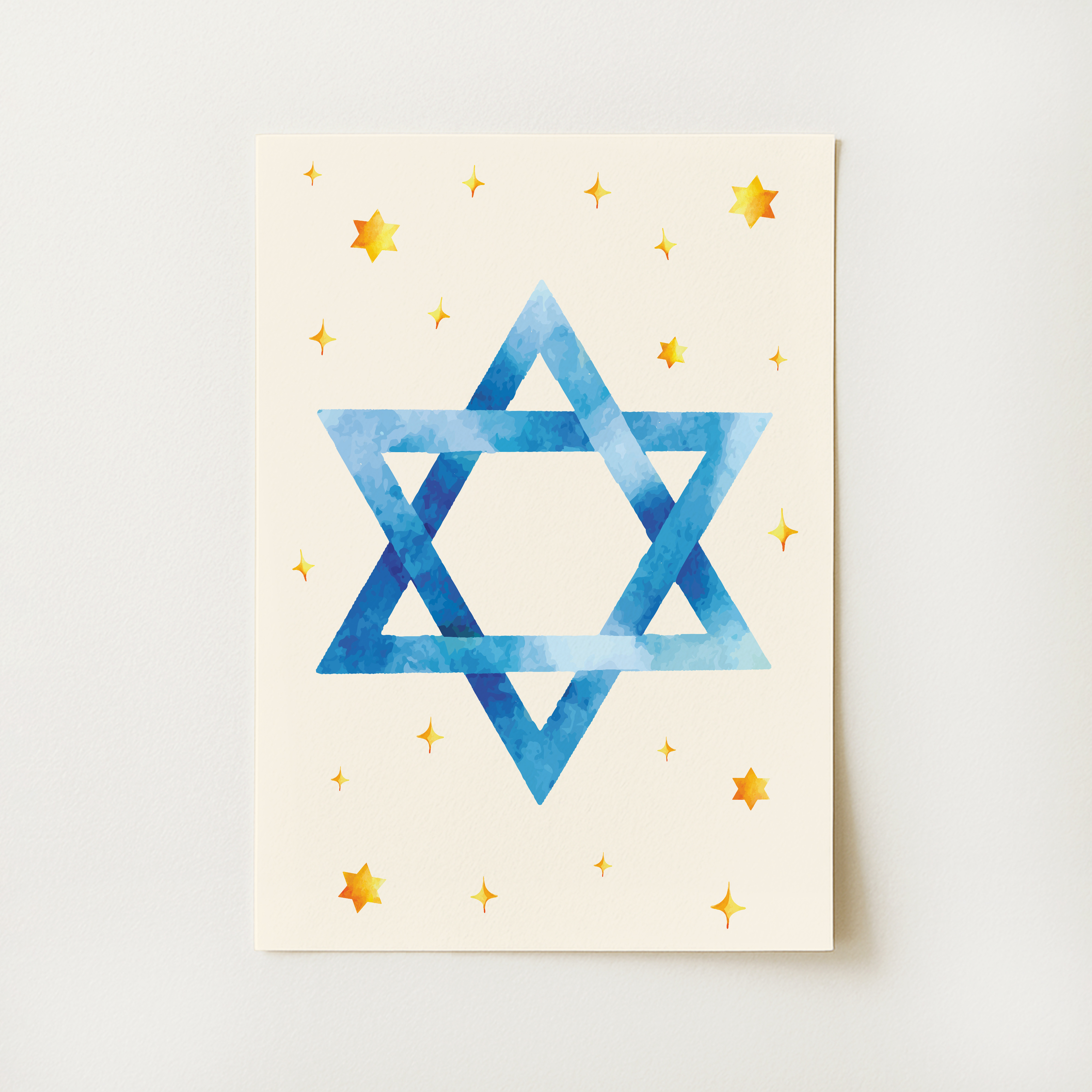 Star of David Print