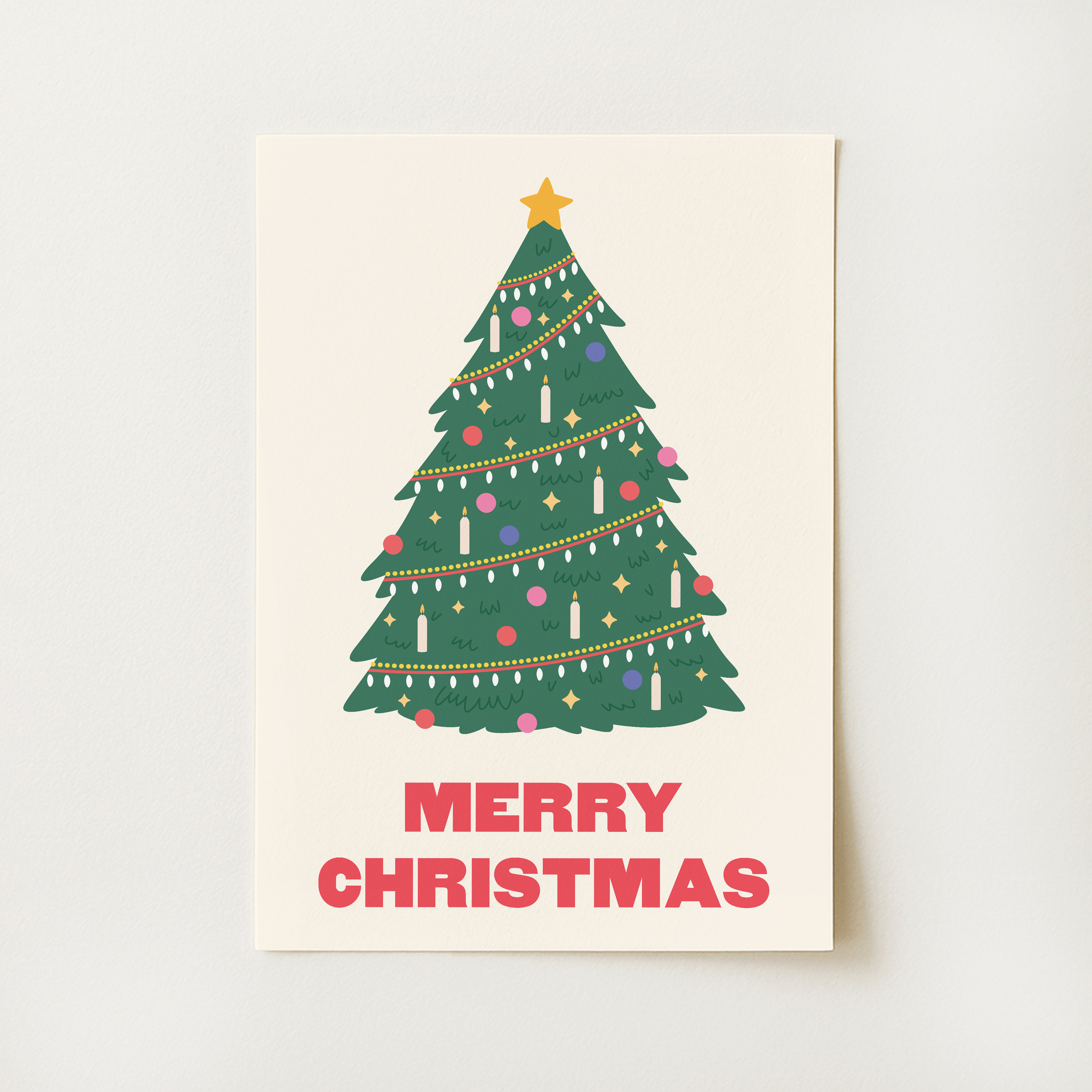 Christmas Tree Print
