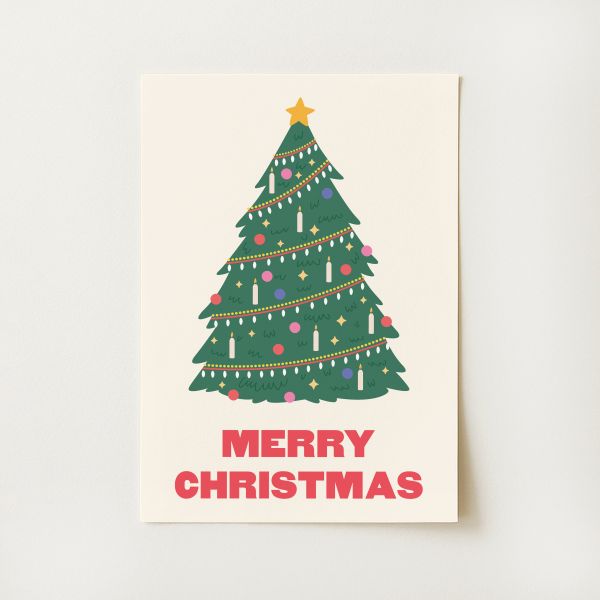 Christmas Tree Print