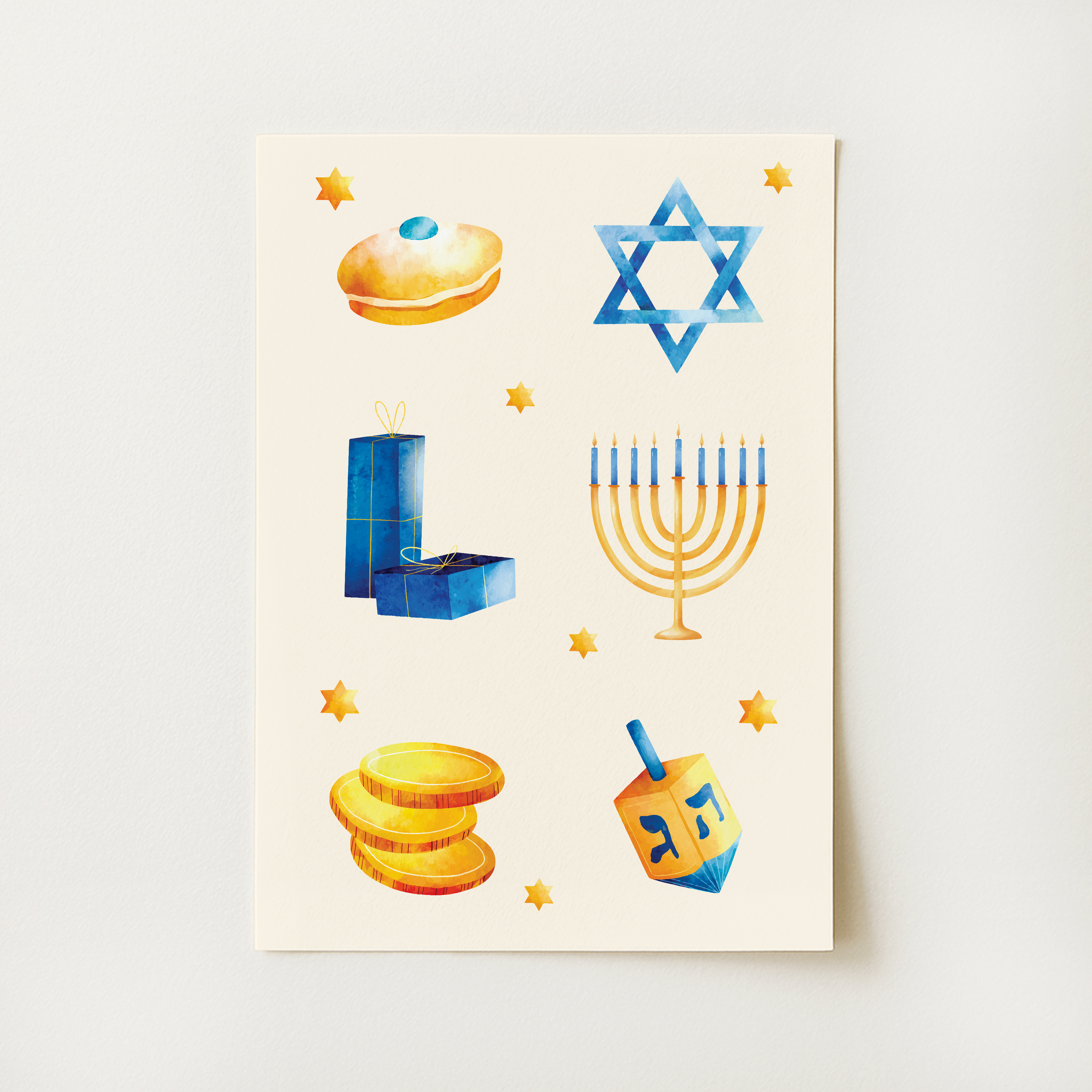 Hanukkah Print