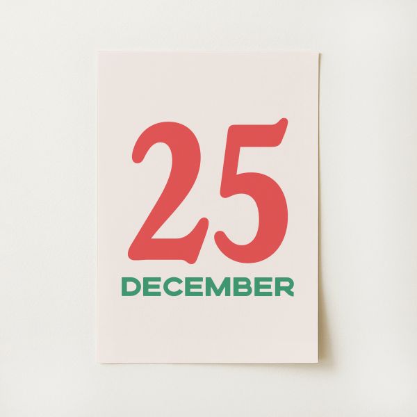 December 25 Print