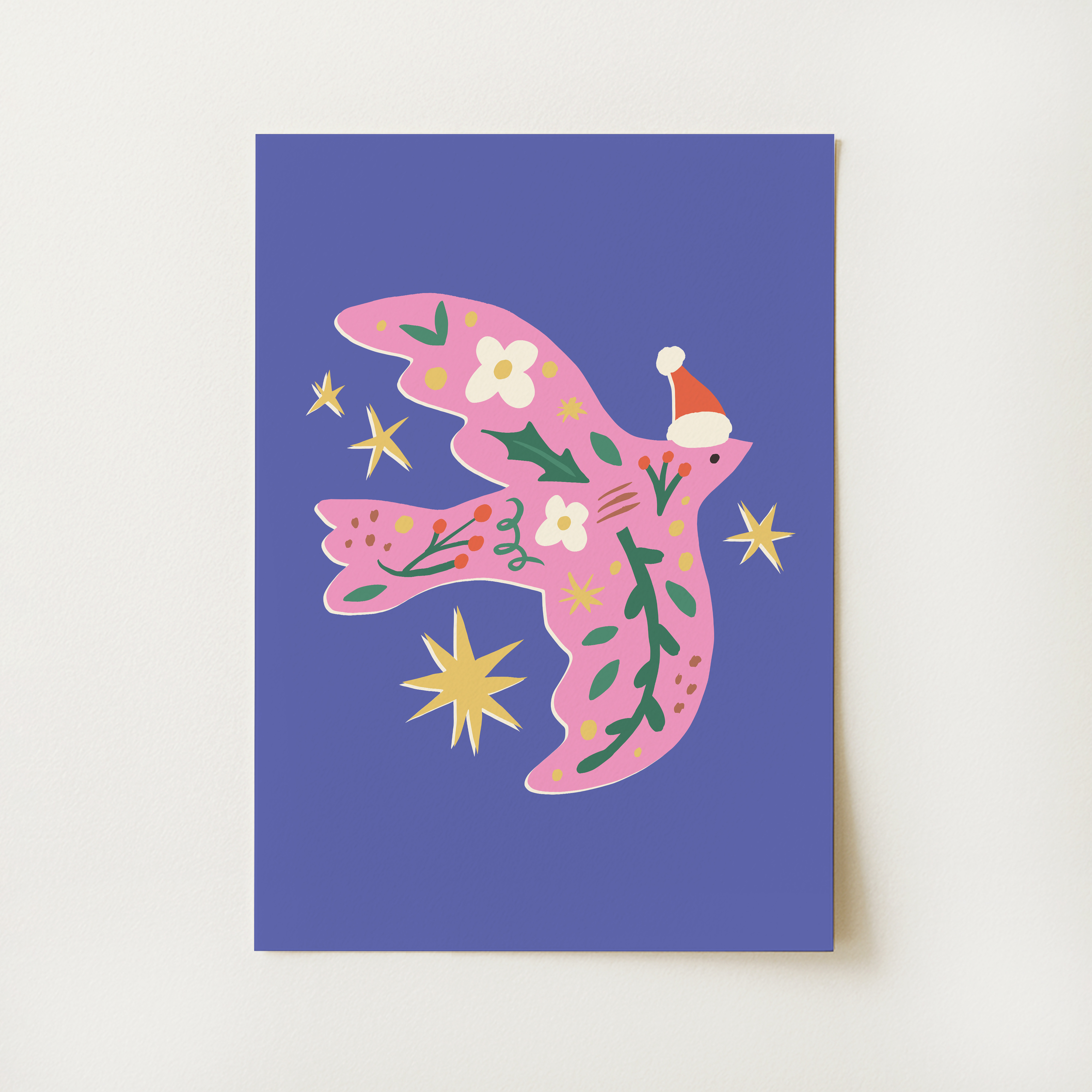 Christmas Dove Print