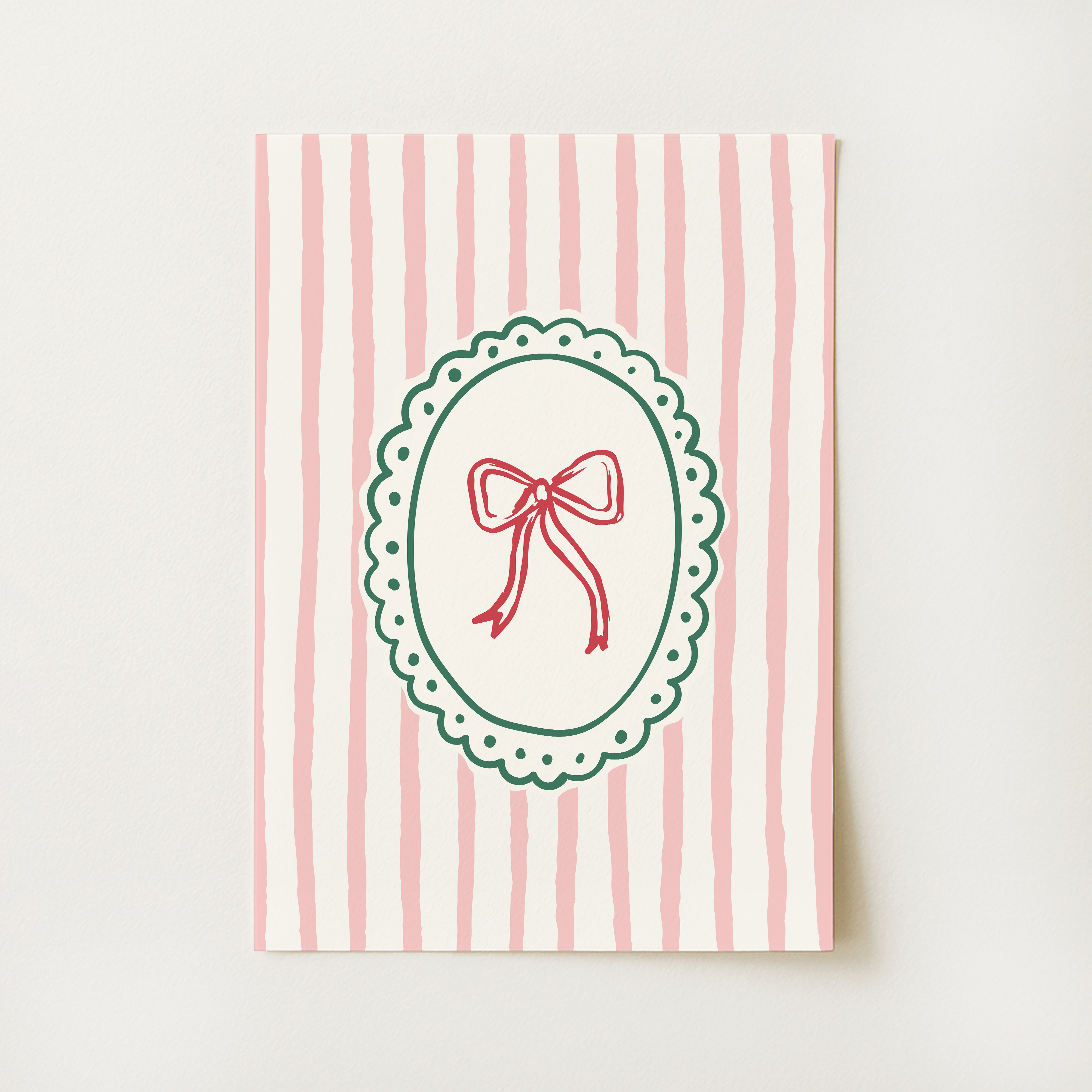 Vintage Christmas Print