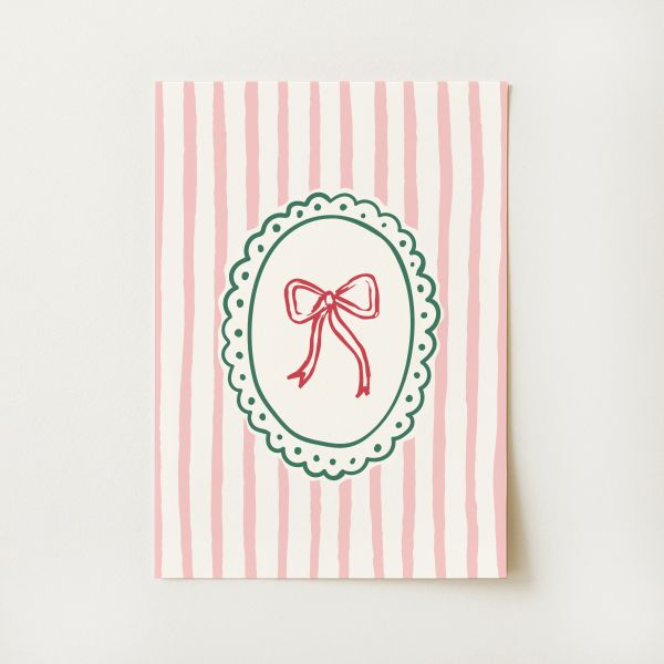 Vintage Christmas Print
