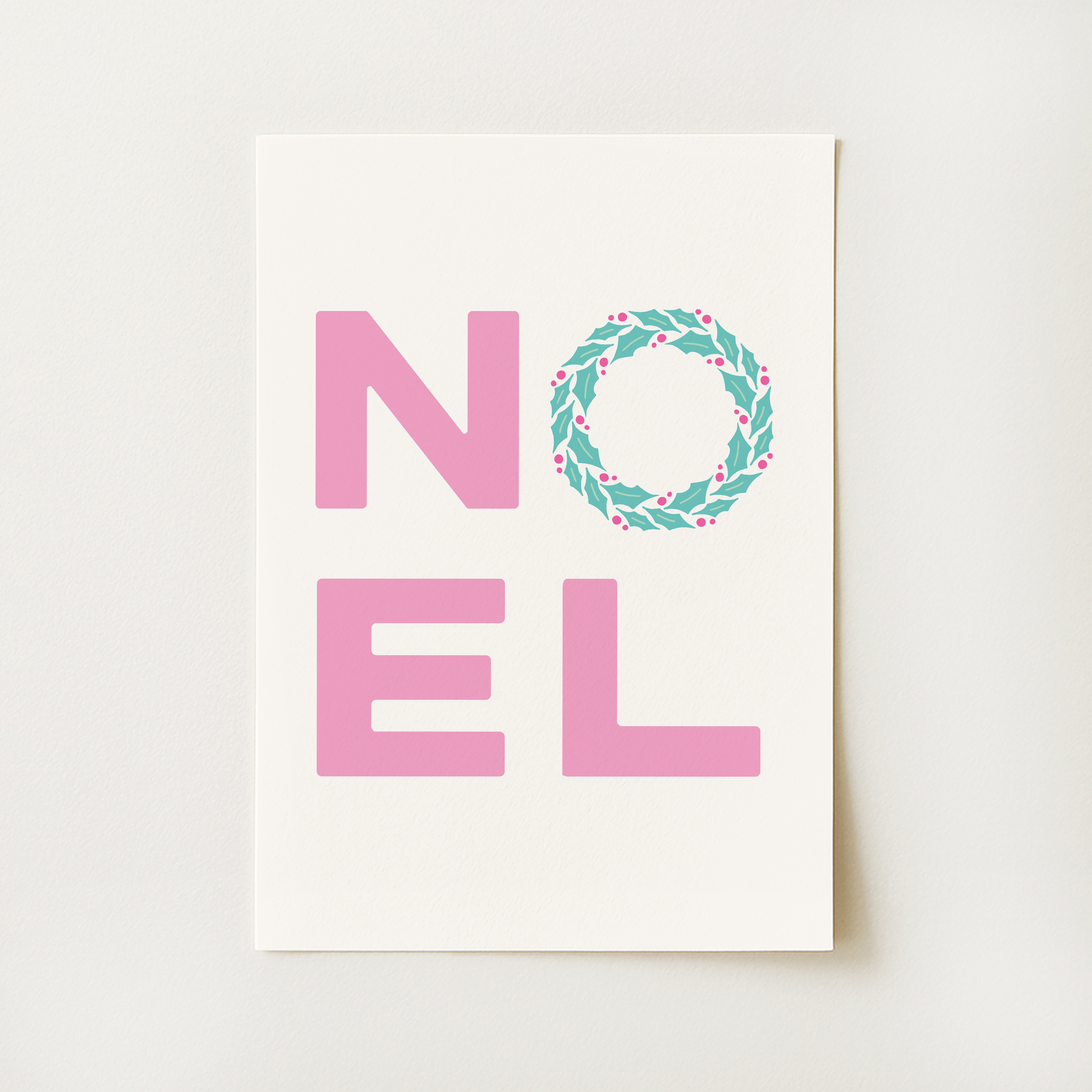 Pastel Noel Print