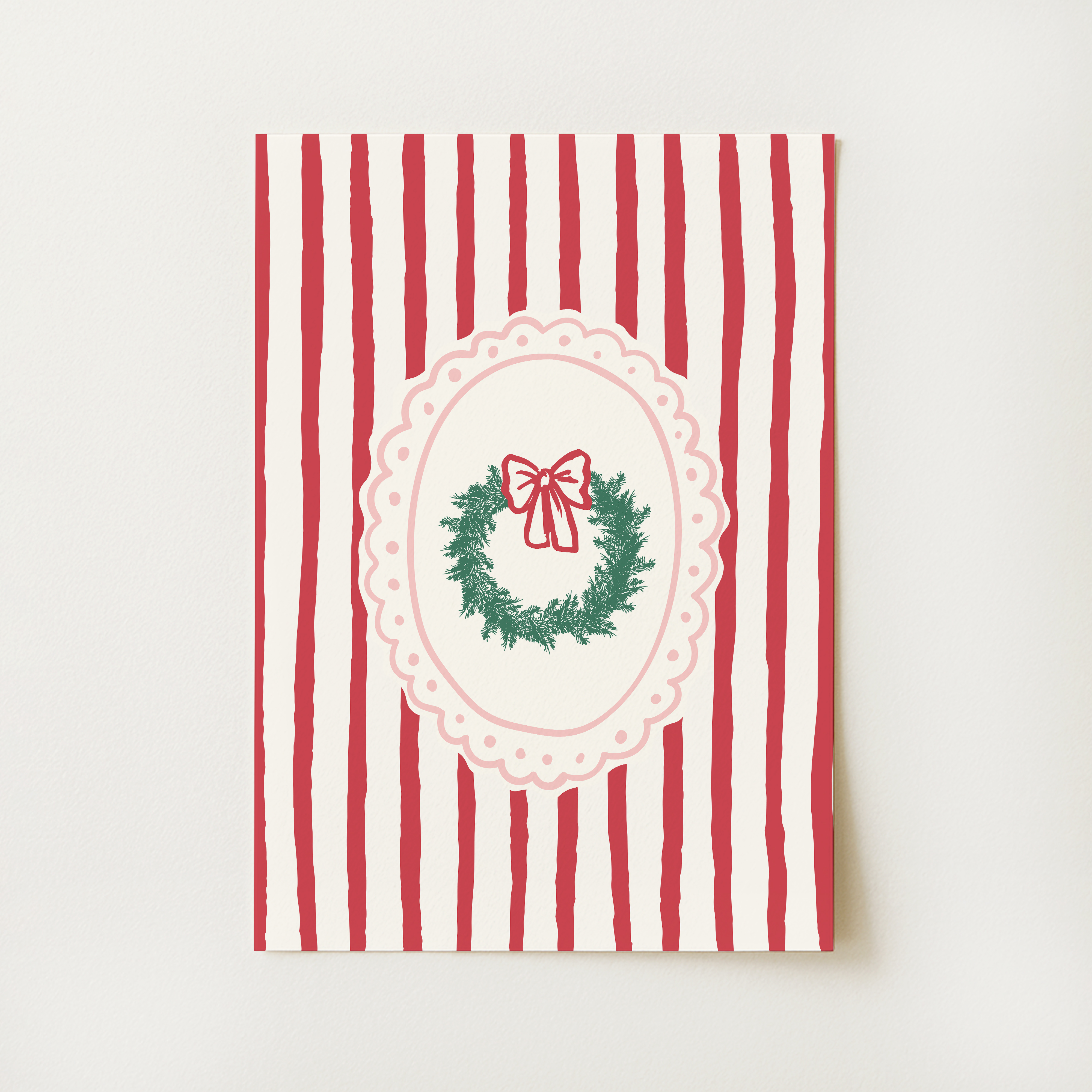 Vintage Christmas Print