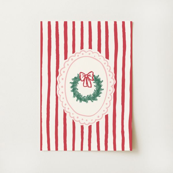 Vintage Christmas Print