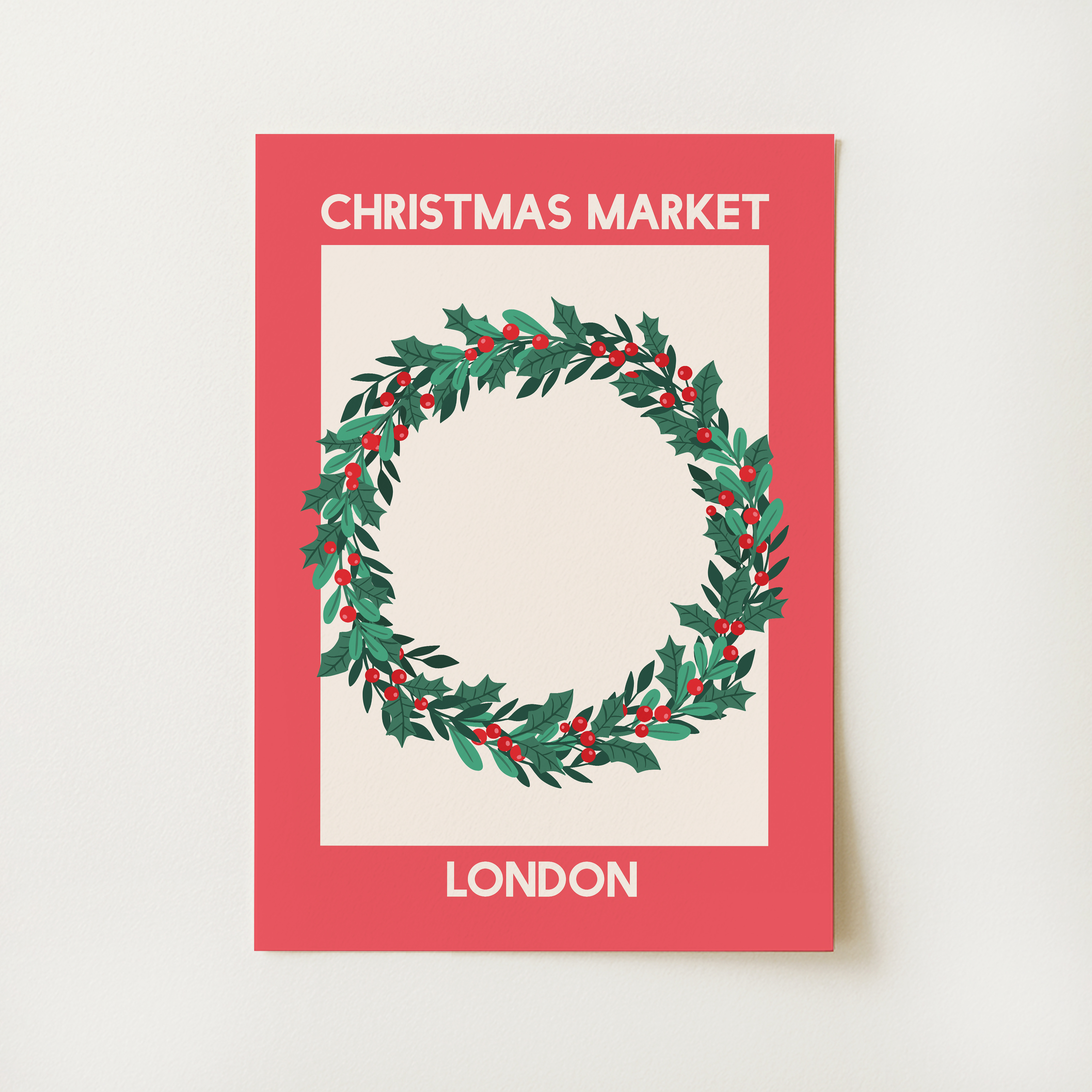 Christmas Market Print