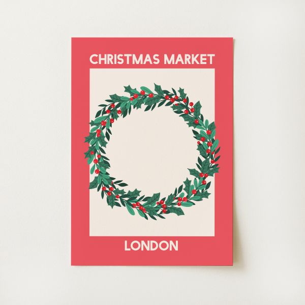 Christmas Market Print