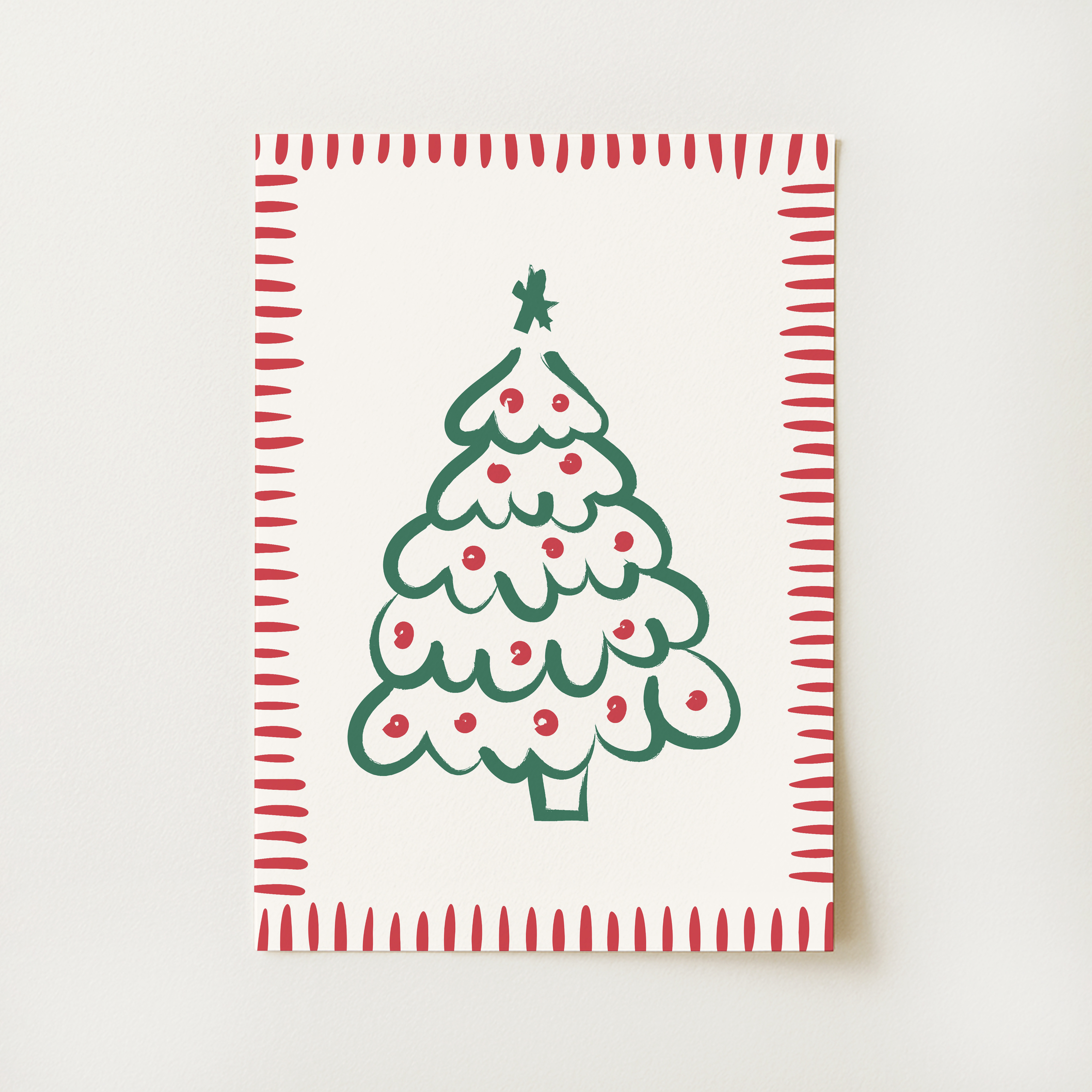 Christmas Tree Print