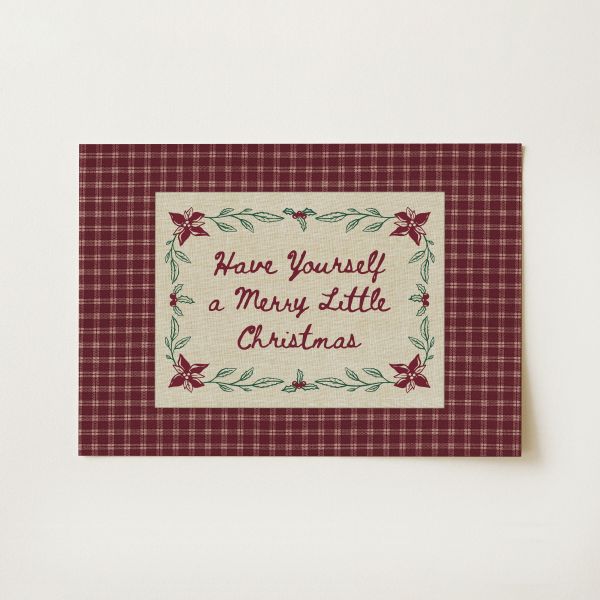 Vintage Christmas Print