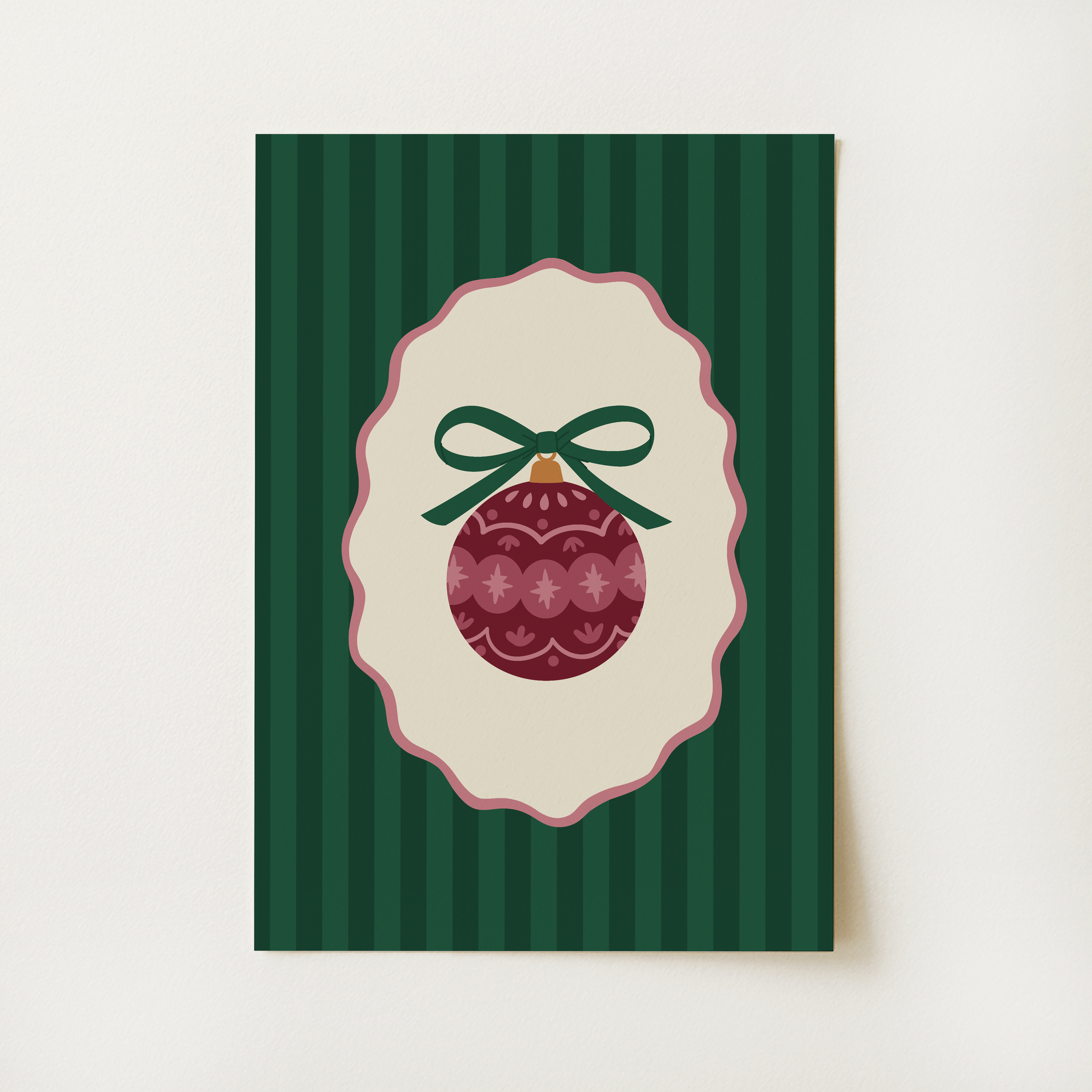 Christmas Ornament Print