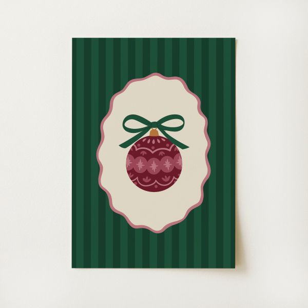 Christmas Ornament Print
