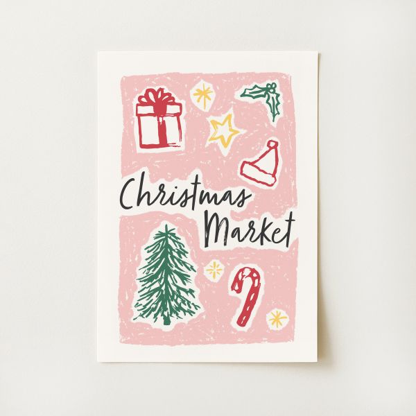 Christmas Market Print