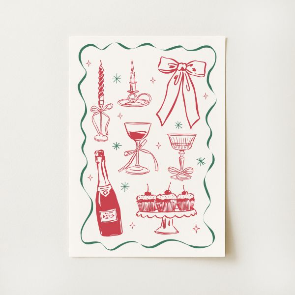 Cute Christmas Print