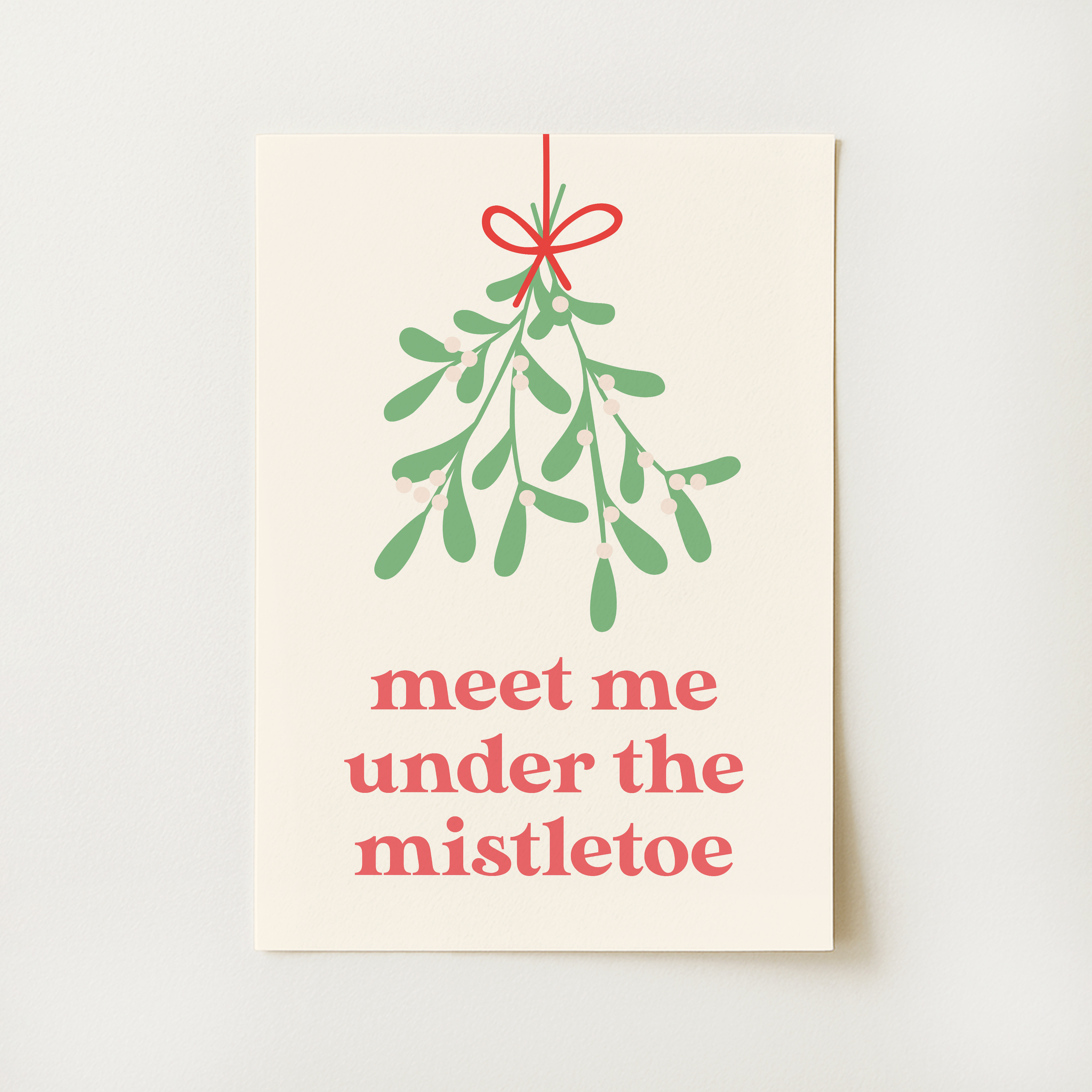 Mistletoe Print