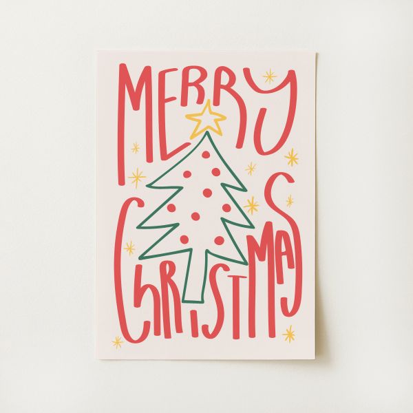 Merry Christmas Print