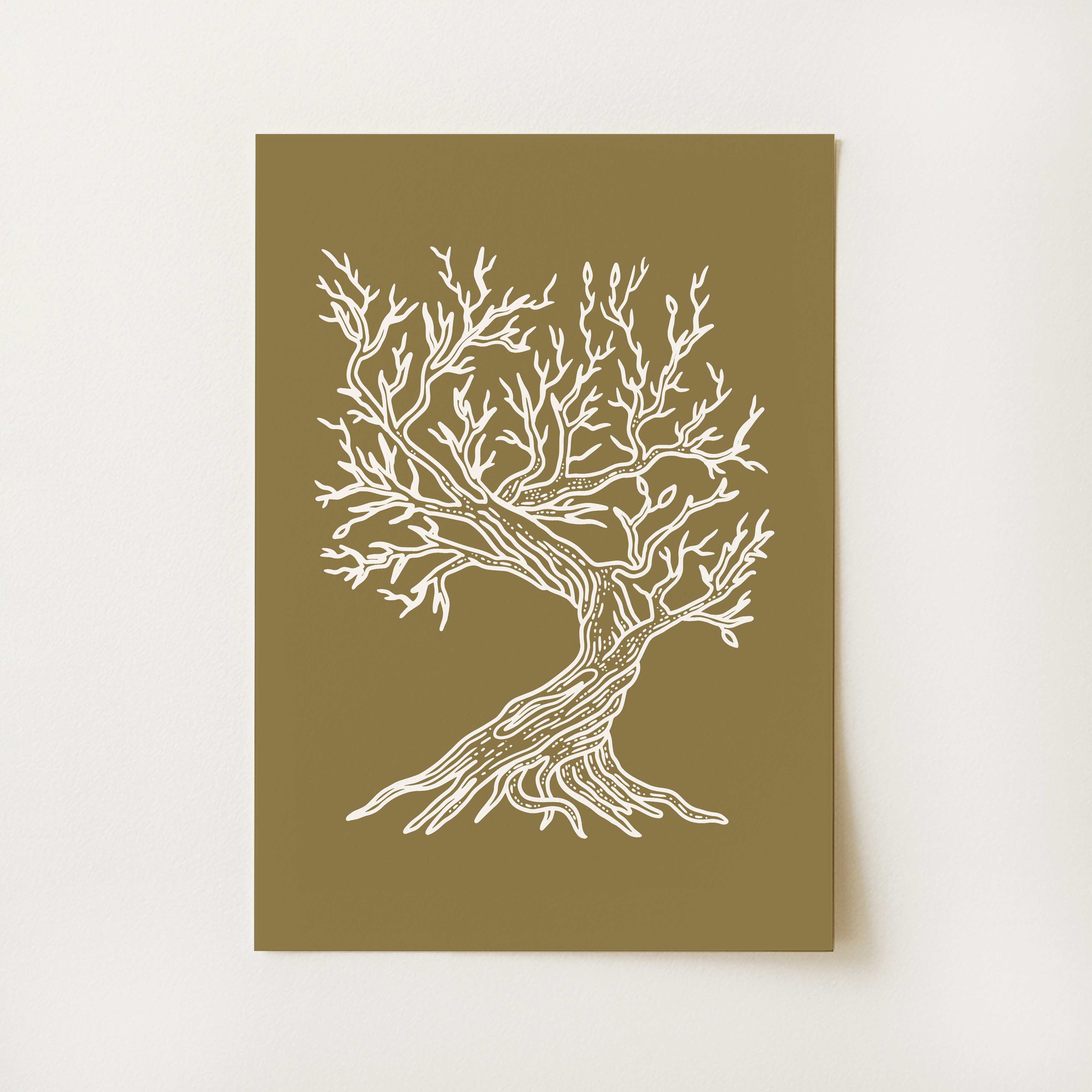 Winter Tree Print