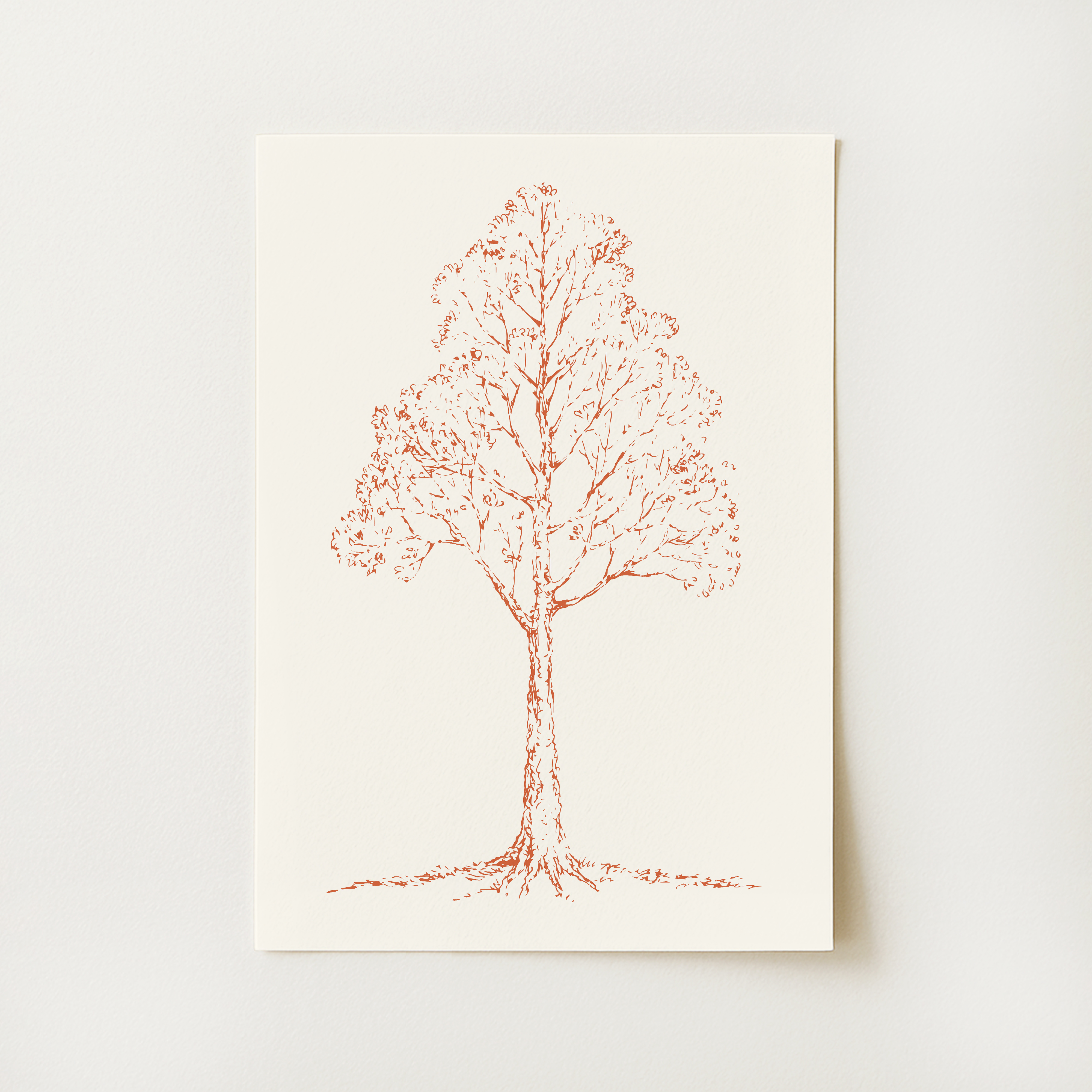 Tree Sketch Print