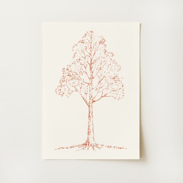 Tree Sketch Print