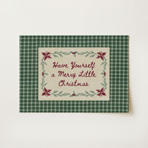 Vintage Christmas Print