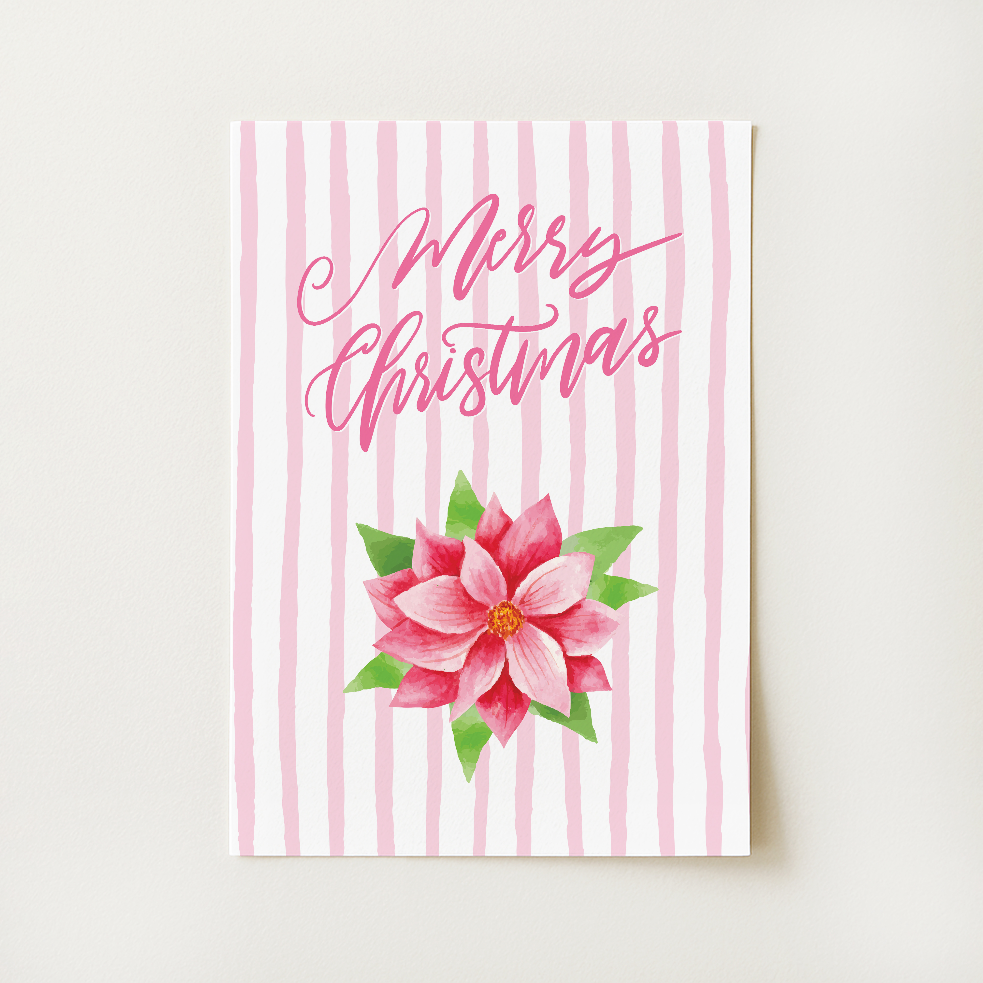 Coquette Merry Christmas Print